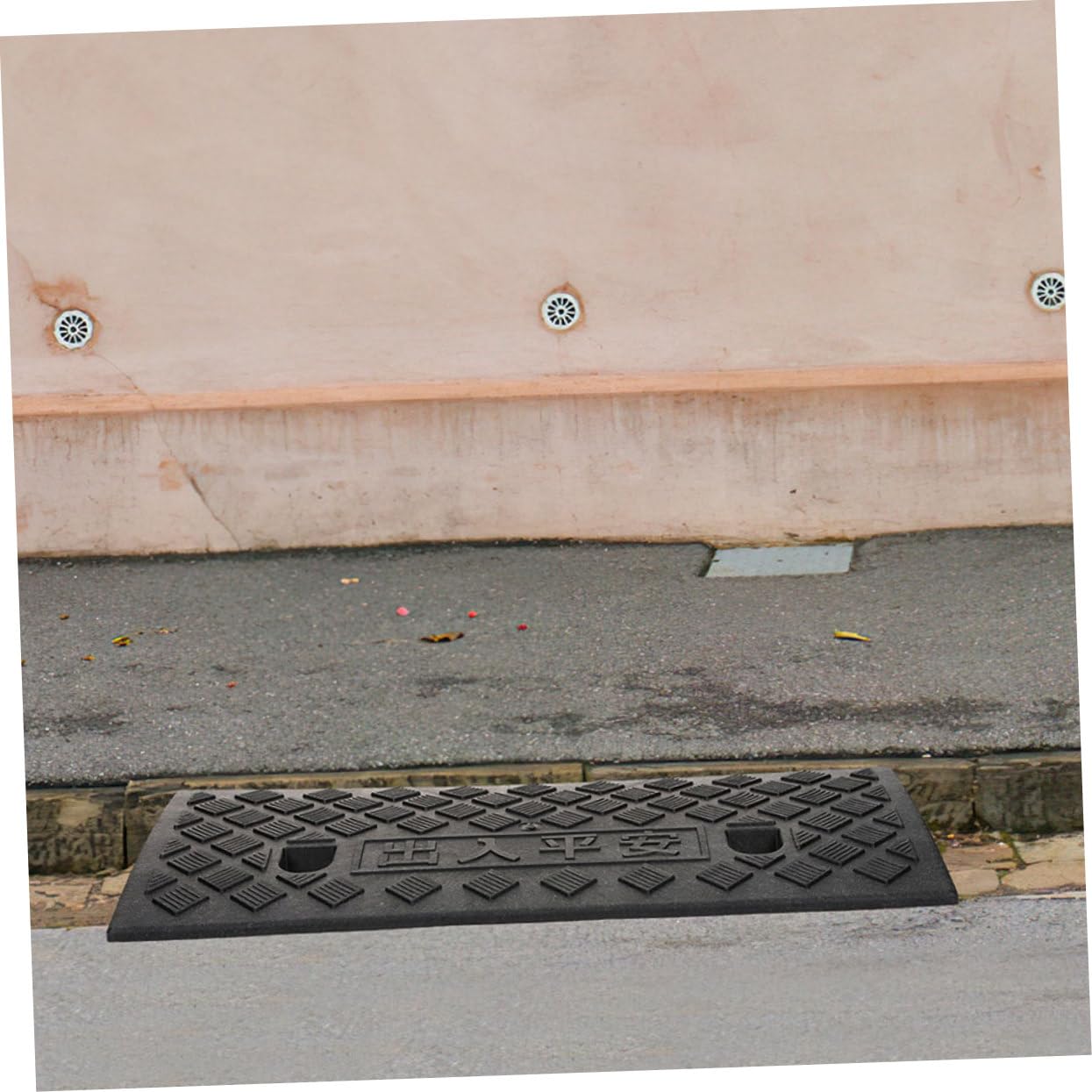 Rampa in Gomma Nera per Soglia Auto, Gradini e Accessi