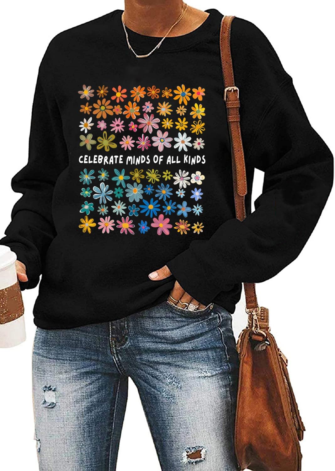 Ykomow Autism Awareness Sweatshirt Women Long Sleeve Autism Acceptance shirt Autism Mama Blouse Tops