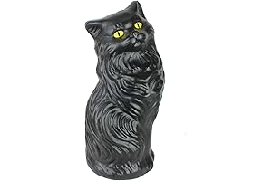 HLWN BLOWMLD CAT BLK 17"
