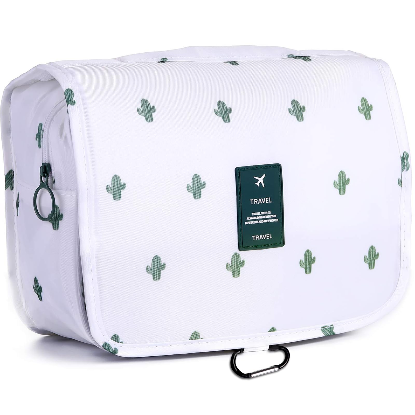 LAKIBOLE Toiletry Bag Multifunction Cosmetic Bag Portable Makeup Pouch Waterproof Travel Hanging Organizer Bag for Women Girls