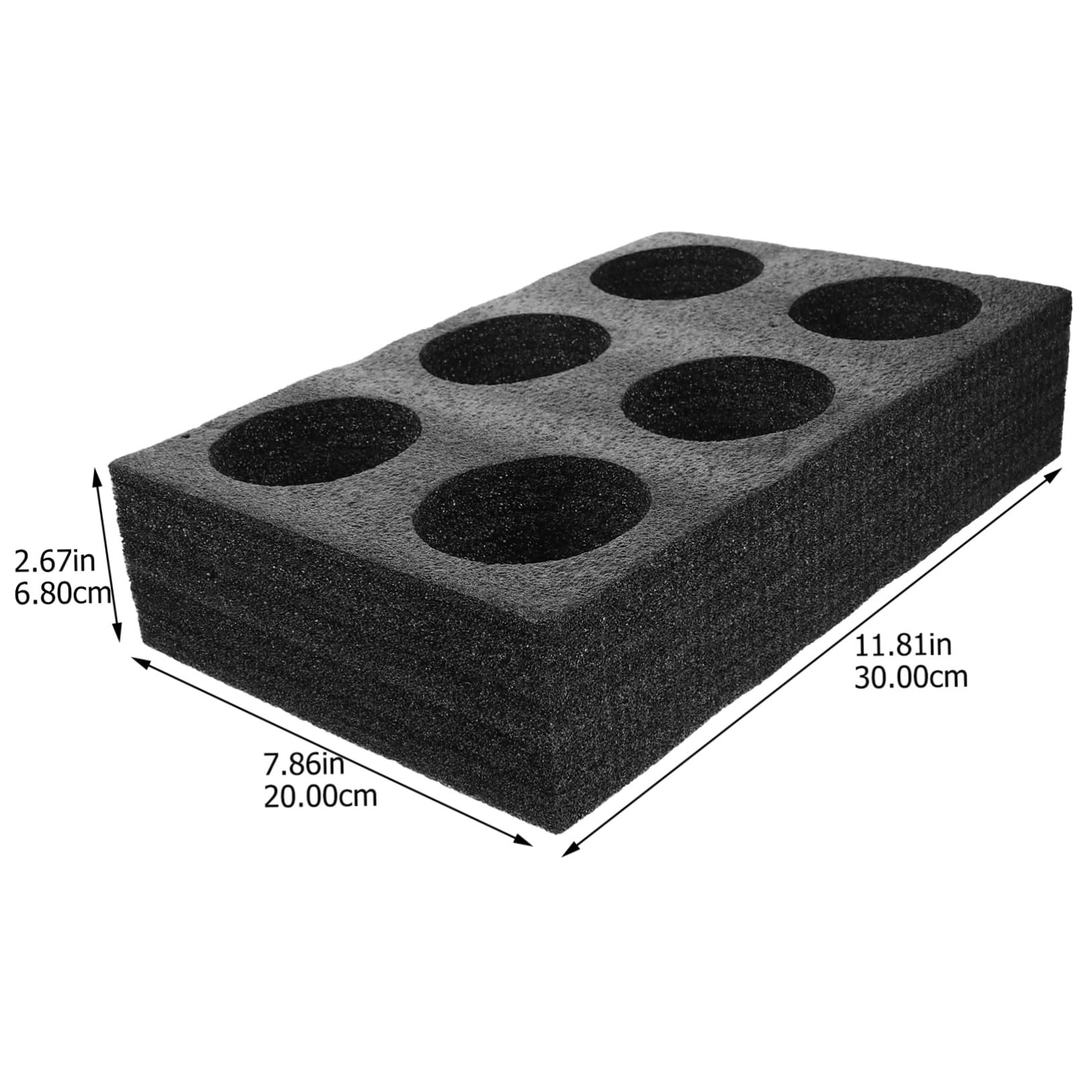 Alipis Multi-Hole Cup Holder Tray 2-Pack Reusable Cup Carrier for Drinks Takeout Beverage Carrier