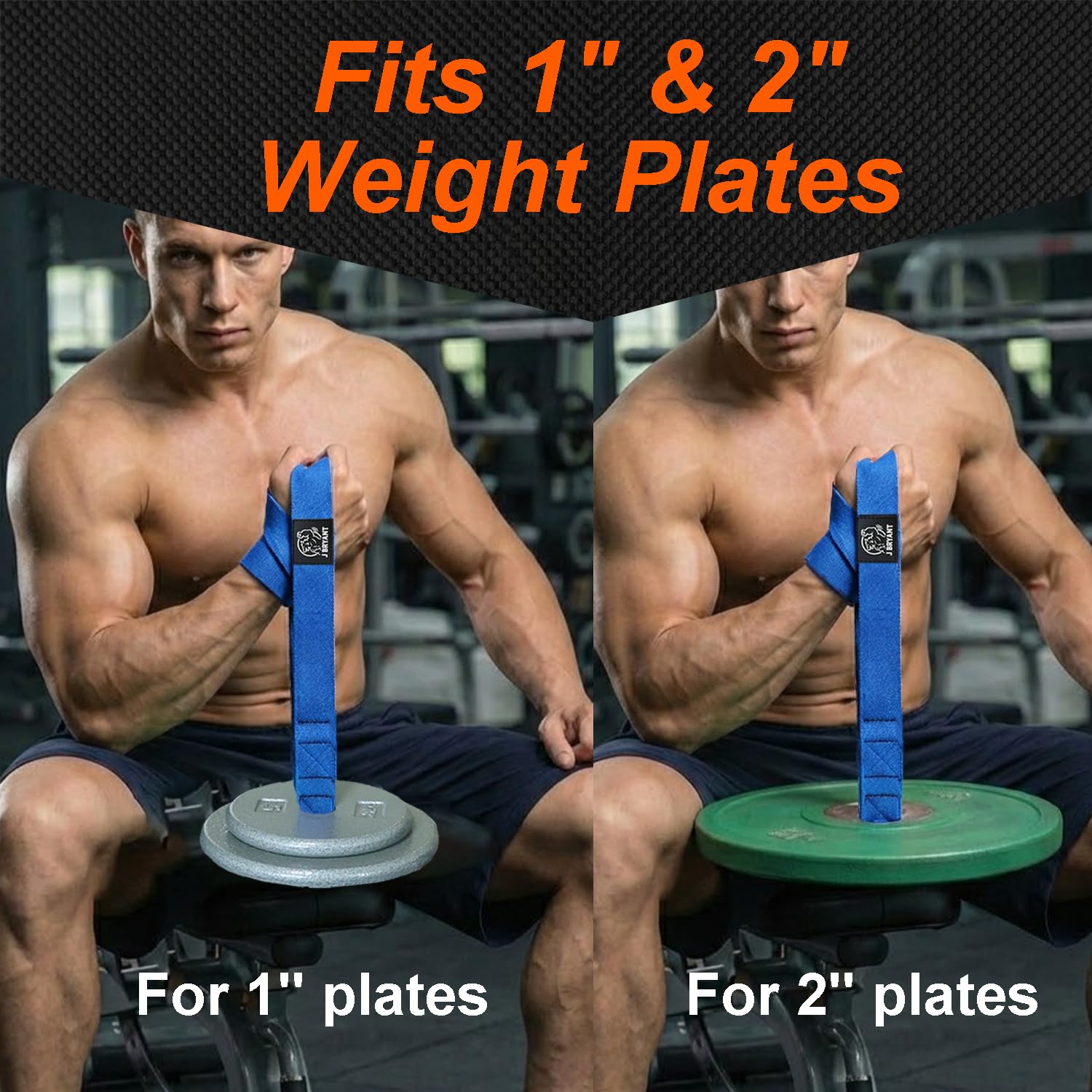 J Bryant Armwrestling - Cintura da allenamento per polso con base anti-usura, cuscinetto in gomma ammortizzante e cinghia extra resistente, per allenamento con pesi