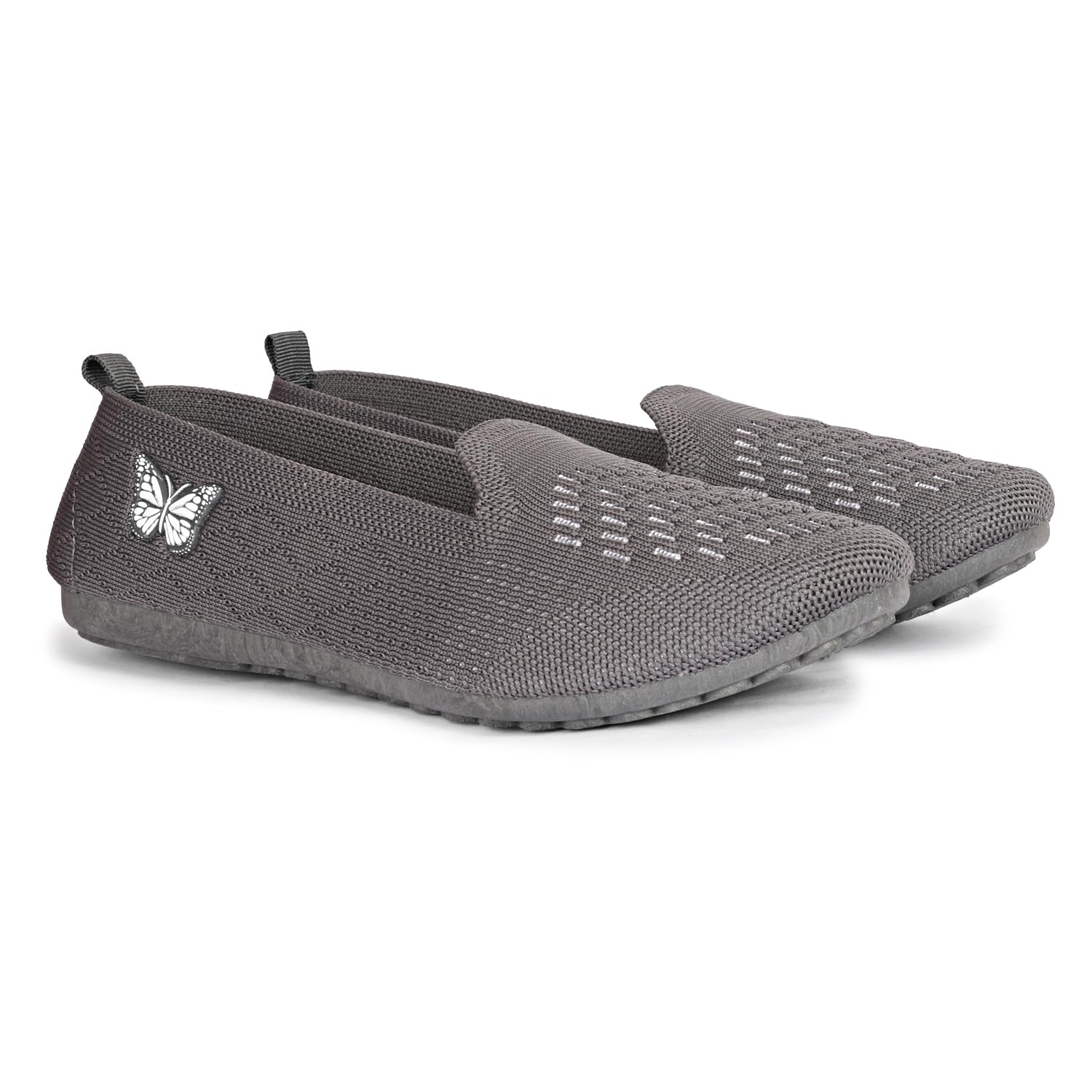 Hanna Womens Synthetic Lightweight Rubber Sole Casual Sneakers (Grey-5) (B0D8JFTQB3) Amazon Price History, Amazon Price Tracker