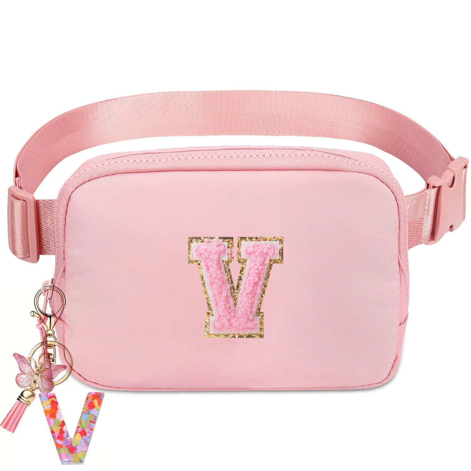 Belt Crossbody Bag for Girls Women - girls fanny pack ages 8-12 Teen Birthday Gifts Small Waist Packs Trendy Kids Fanny Pack V