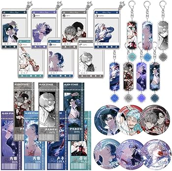 Amazon.co.jp: エイリアンステージ 福袋 キーホルダー 缶バッジ
