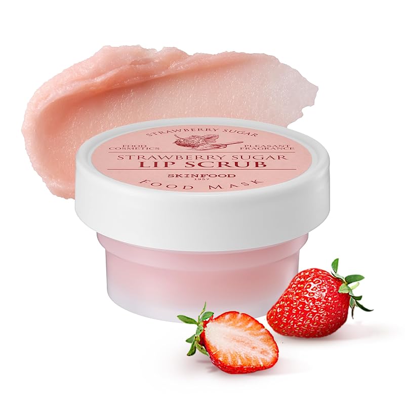 Esfoliante labial de açúcar e morango SKINFOOD 1957, 20 g