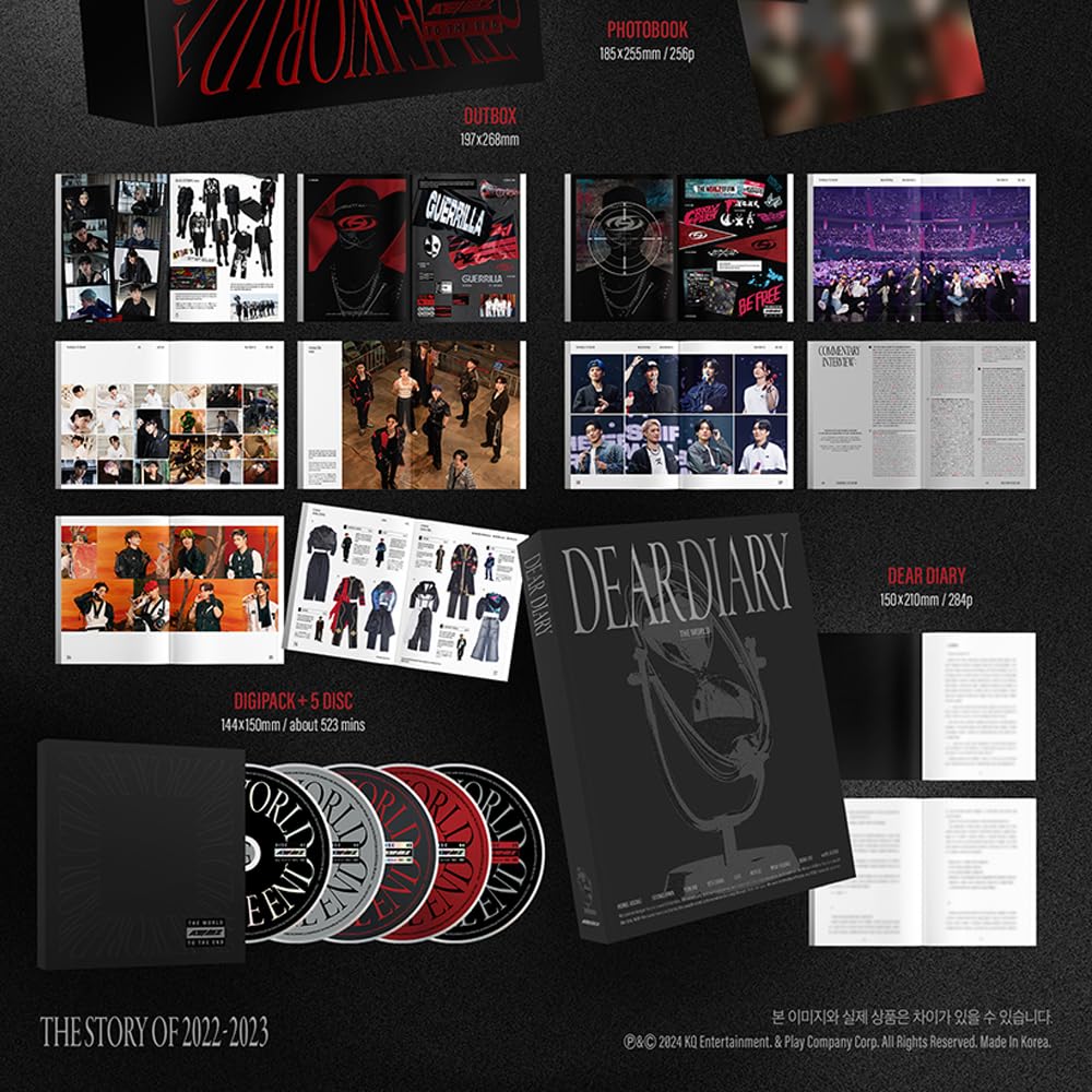 ATEEZ - THE WORLD : TO THE END (DVD+PLAYCODE set) + seller photocard
