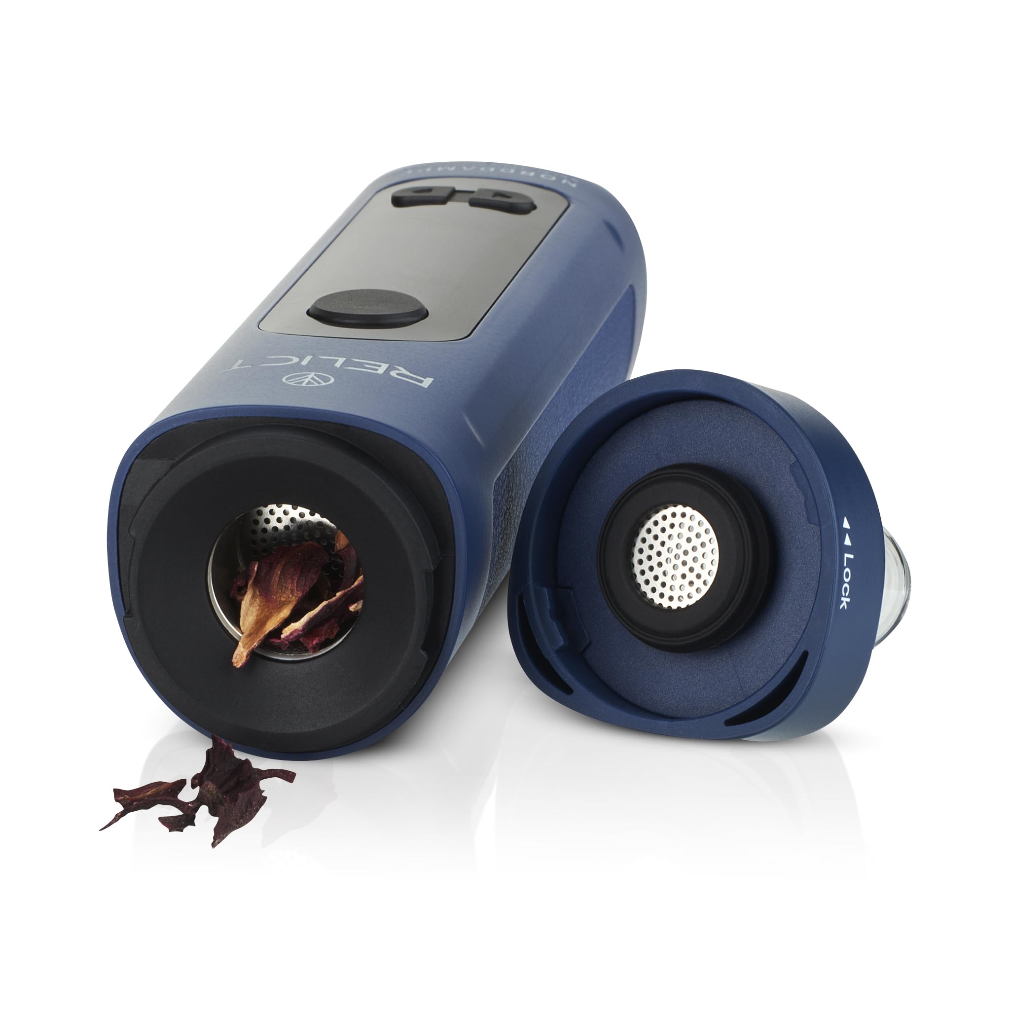 Norddampf RELiCT Premium Kräuter Vaporizer DHS 2600 mAh NORDIC BLUE