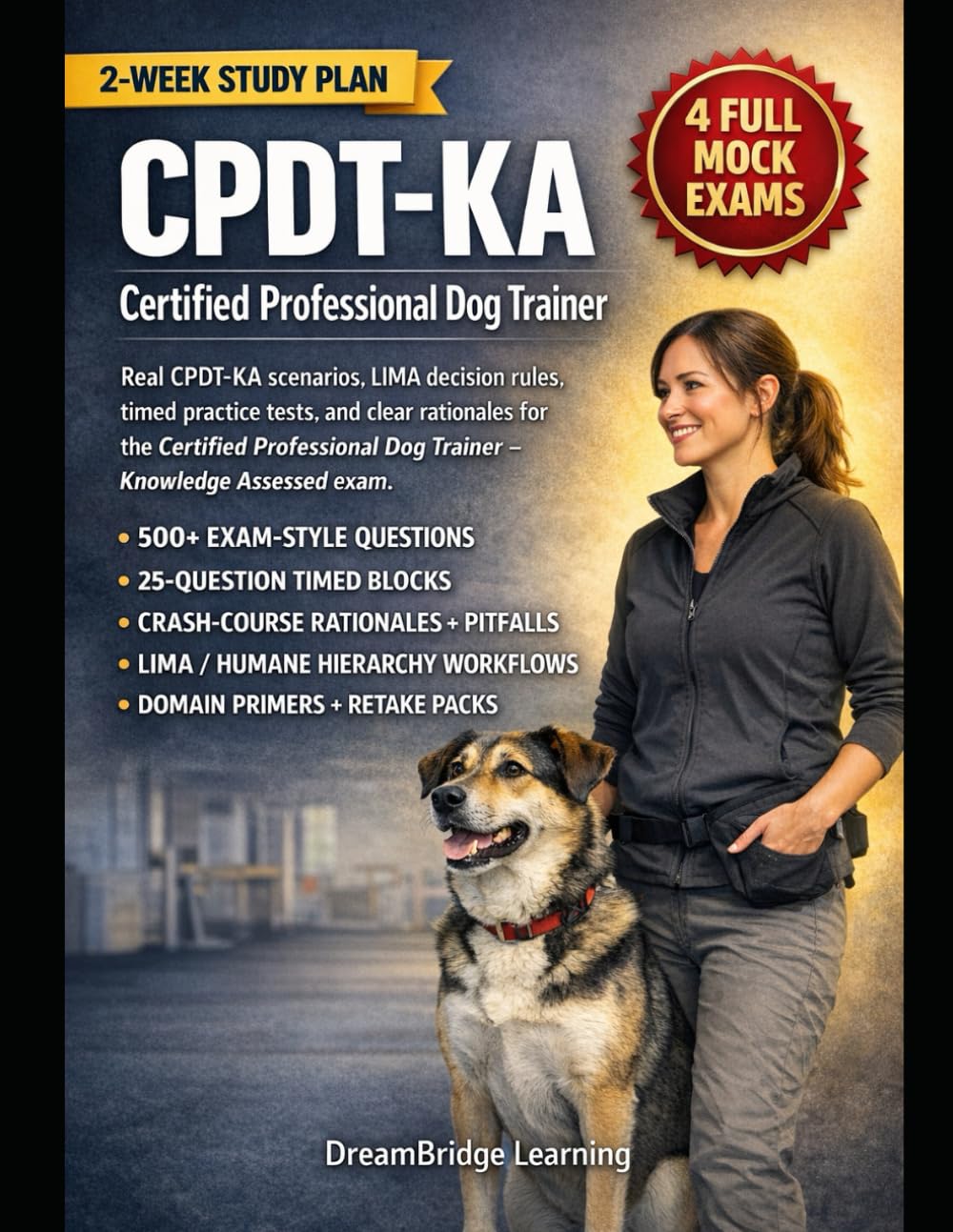 CPDT-KA CERTIFIED PROFESSIONAL DOG TRAINER 2026 EDITION: HUMANE, EVIDENCE- BASED EXAM PREP WITH PRACTICE TESTS: PRACTICE-FIRST CPDT-KA EXAM MASTERY ... FRAMEWORKS, AND EXAM-AUTHENTIC RATIONALES