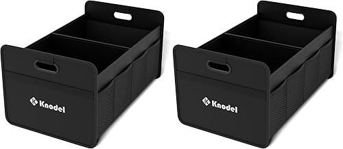 Miniatura 13 de Organizador de maletero K KNODEL, organizador plegable para coche, consolas y organizadores automotrices, almacenamiento de 3 compartimentos con