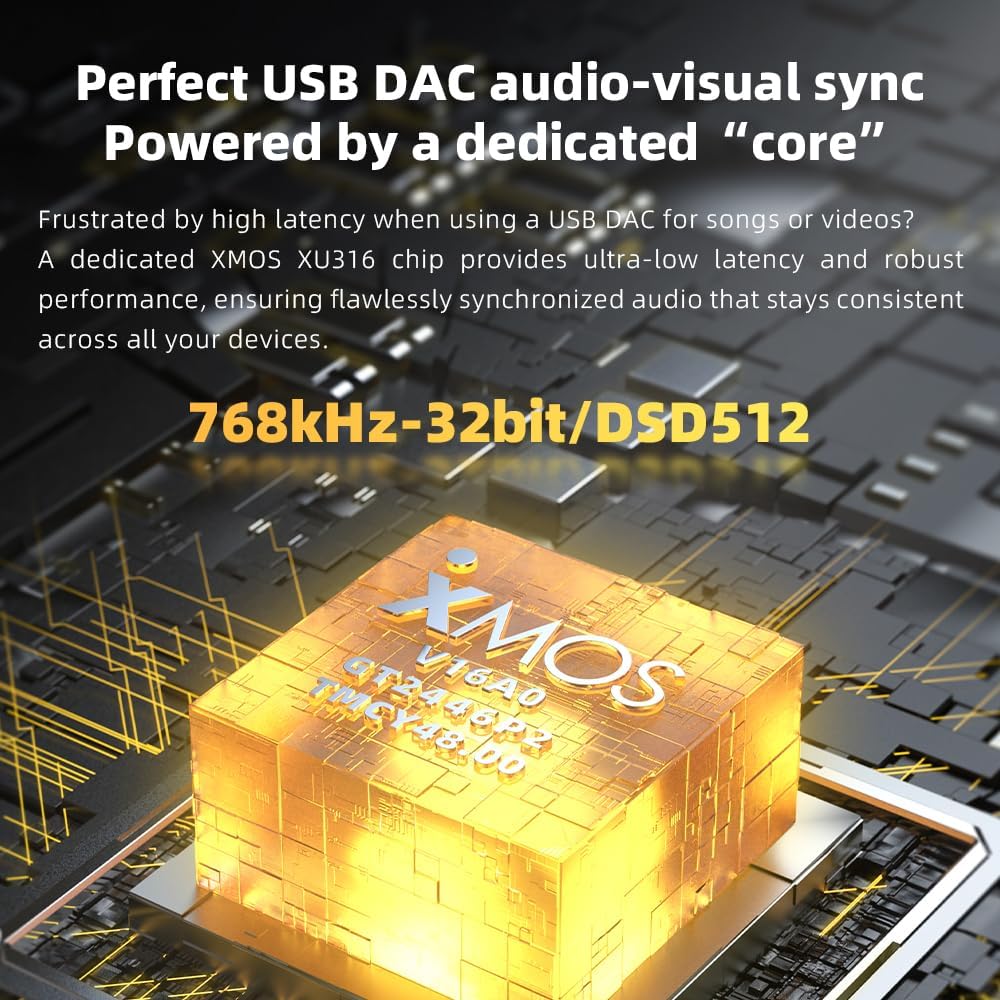 FiiO M33 R2R Portable HiFi Music Player, Snapdragon 680, 8GB RAM + 128GB Storage, True R2R DAC, XMOS XU316 USB Audio, 1100mW Balanced Output, AUTO EQ, 5.5” Full HD Display (Vintage Gold)