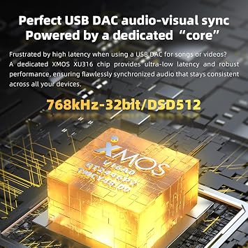 FiiO M33 R2R Portable HiFi Music Player, Snapdragon 680, 8GB RAM + 128GB Storage, True R2R DAC, XMOS XU316 USB Audio, 1100mW Balanced Output, AUTO EQ, 5.5 Full HD Display (Black)