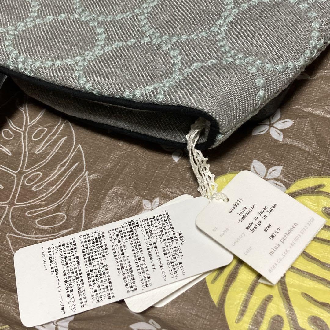 Amazon.co.jp: ミナペルホネン laiva bag タンバリン グレー : 楽器 