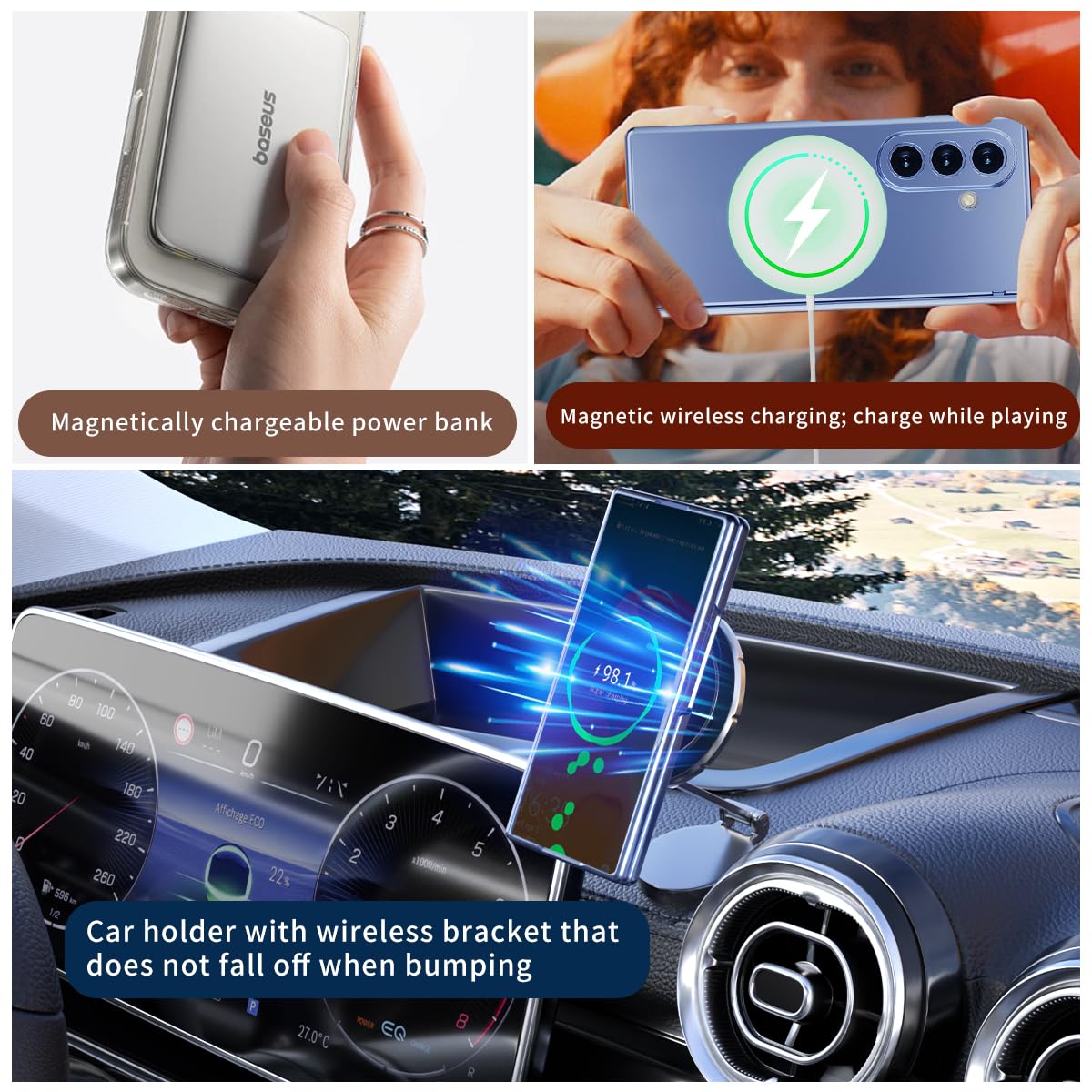 Etui do Samsung Galaxy Z Fold 8 Ultra z matową powłoką, nieprzywierające odciski palców, zawiasy i ochraniacz ekranu przedniego - elegancki luksus, składane całkowicie 360 pełna ochrona (złote)