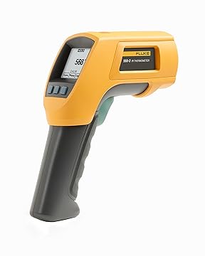 Fluke 568 Dual Infrared Thermometer, -40 to +1472 Degree F Range, Contact/Non Contact Fluke 568 Dual Infrared Thermometer, -40 to +1472 Degree F Range, Contact/Non Contact