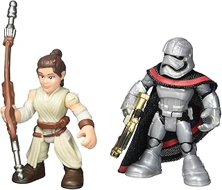 Playskool Heroes Galactic Heroes Star Wars Resistance Rey (Jakku) & Captain Phasma
