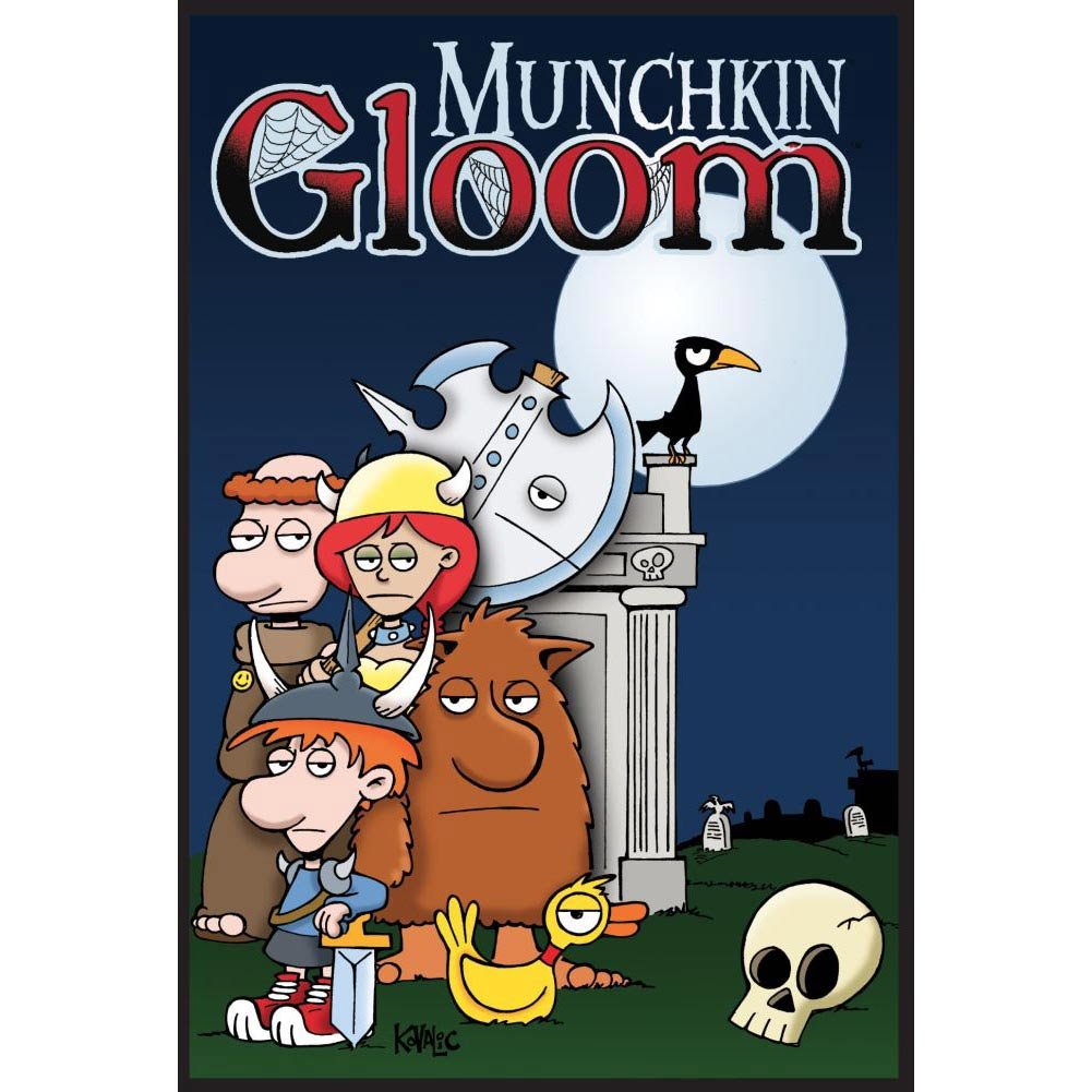 Atlas Games ATG01333 - Munchkin Gloom, Kartenspiel