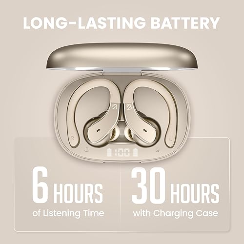 Miniatura 6 de Back Bay Audio - Auriculares inalámbricos Runner para correr, entrenamiento envolvente, auriculares Bluetooth para deportes, alrededor de la oreja