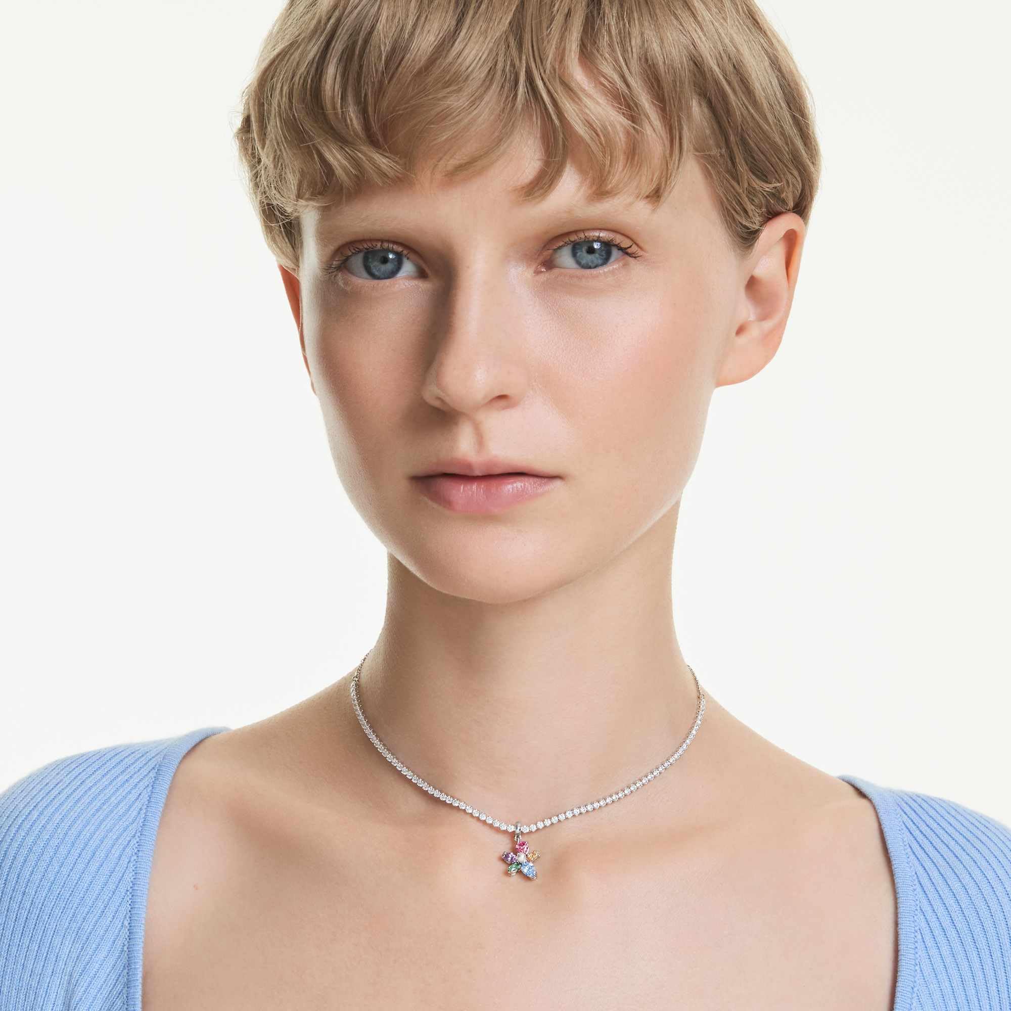 Swarovski Ariana Grande X Swarovski Kolekcja, Mieszane szlify, Wielokolorowy, Powlekany rodem