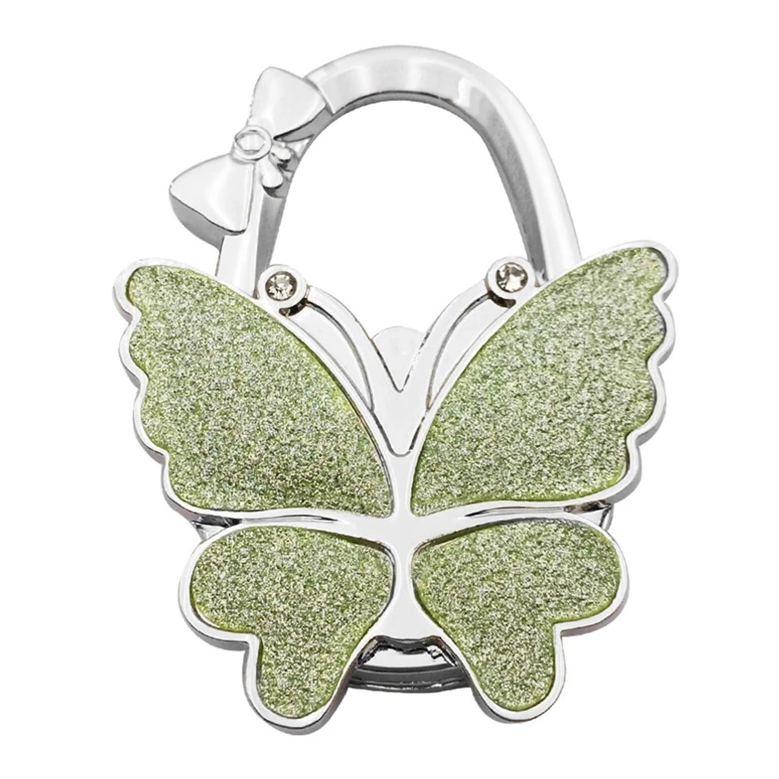 ZYAGH Elegant Bag Hook Portable Butterfly Bowknot Table Hanger(002)