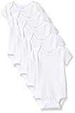 White Bodysuits 5pack