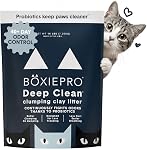 Boxie® Probiotic 40 Day Natural Odor Control Cat Litter, 28lb Clumping Clay Kitty Litter