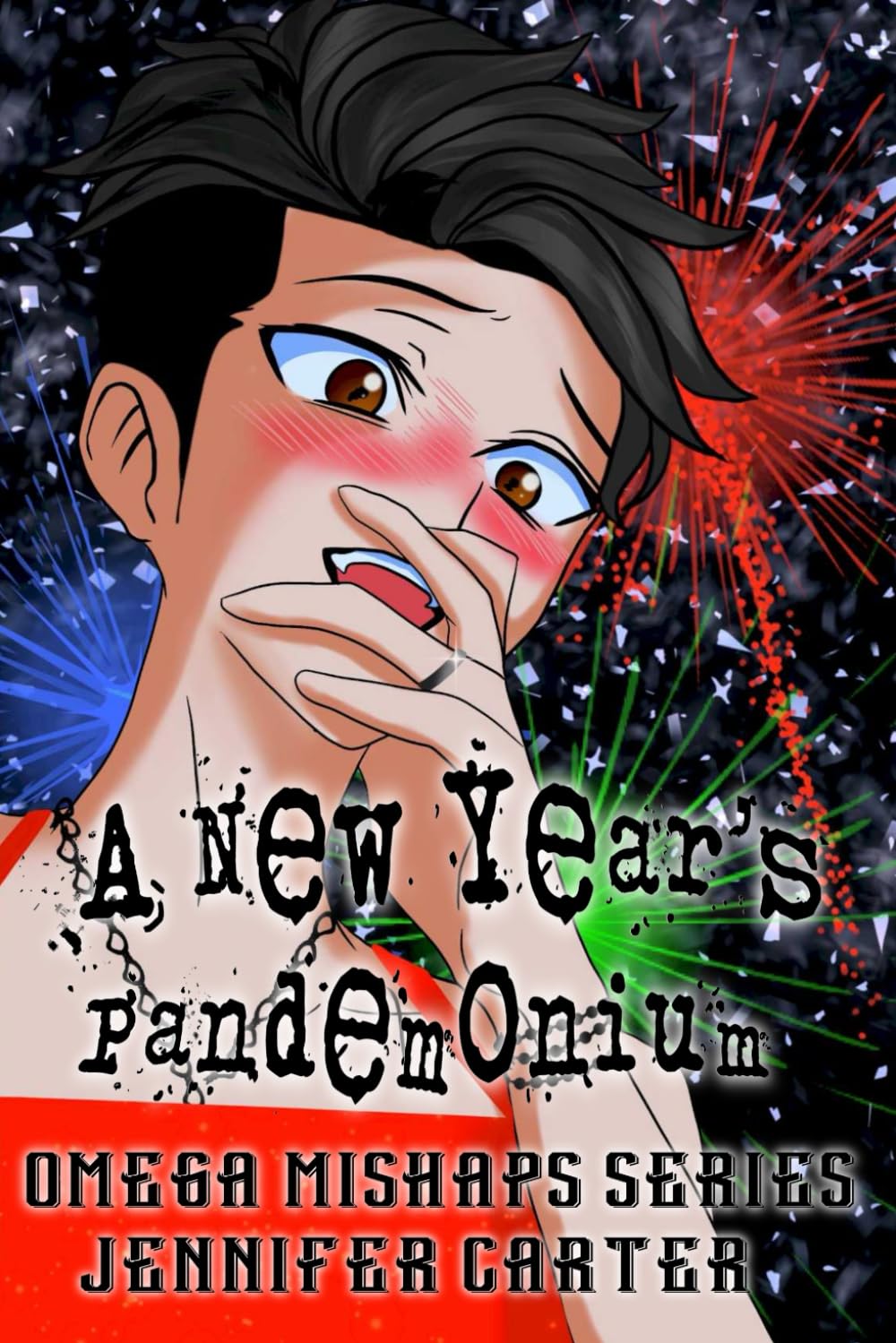 A New Year's Pandemonium: MM Omegaverse rom-com, accidental marriage, MM romance, Snarky humor (Omega's Mishaps)