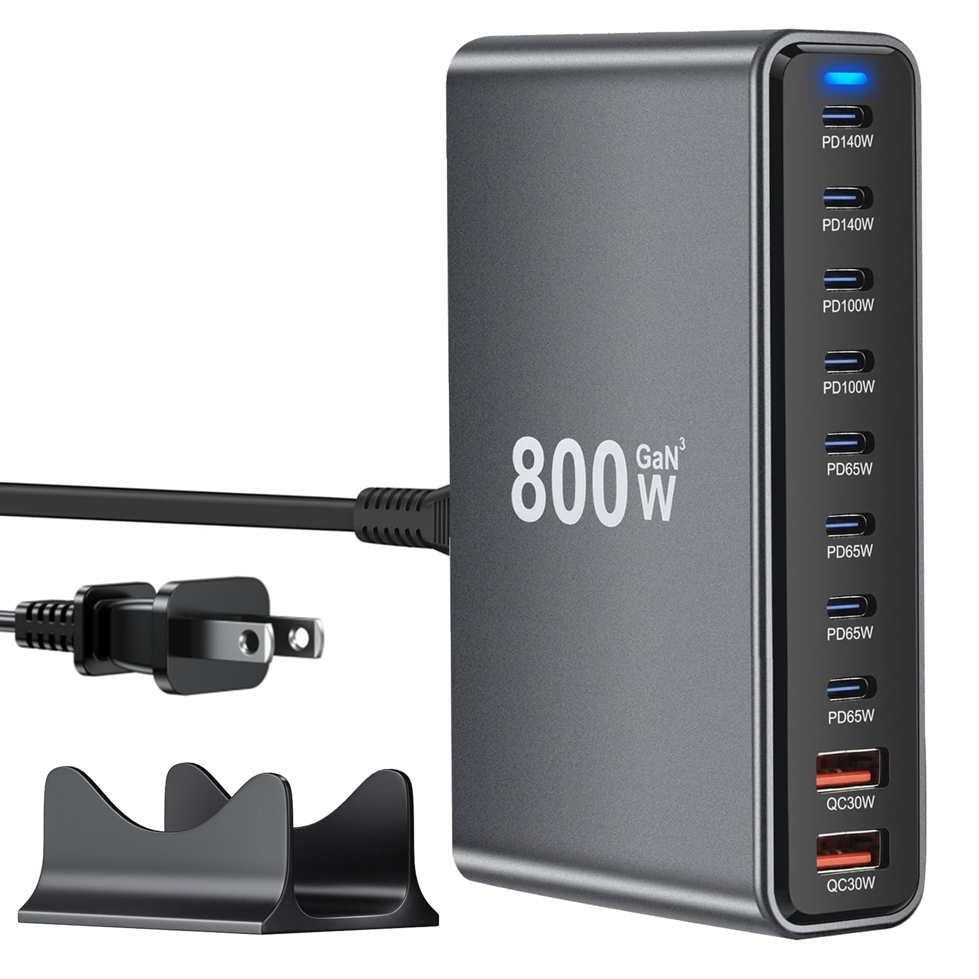 Amazon.com: USB C Charger Block 800W GaN USB C Charging Station