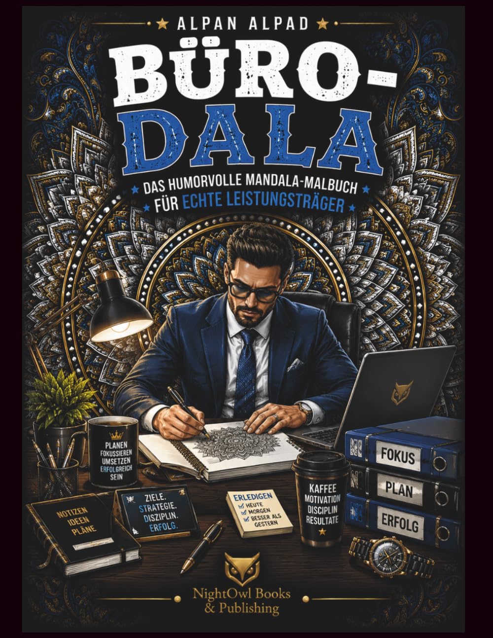 BÜRO-DALA: Das humorvolle Mandala-Malbuch für Bürohelden