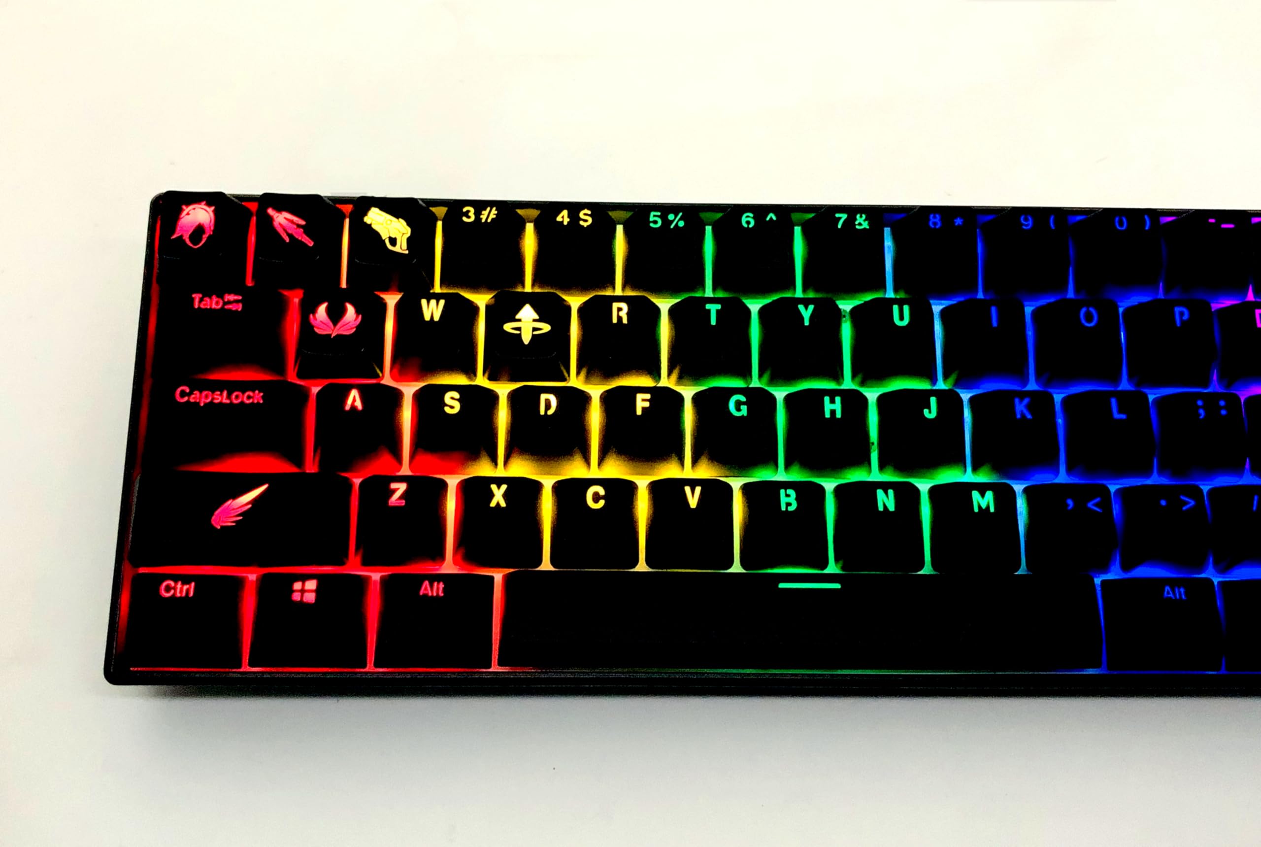Amazon.com: IYTYIR Overwatch Backlit Hero Keycap Set Gaming Keyset