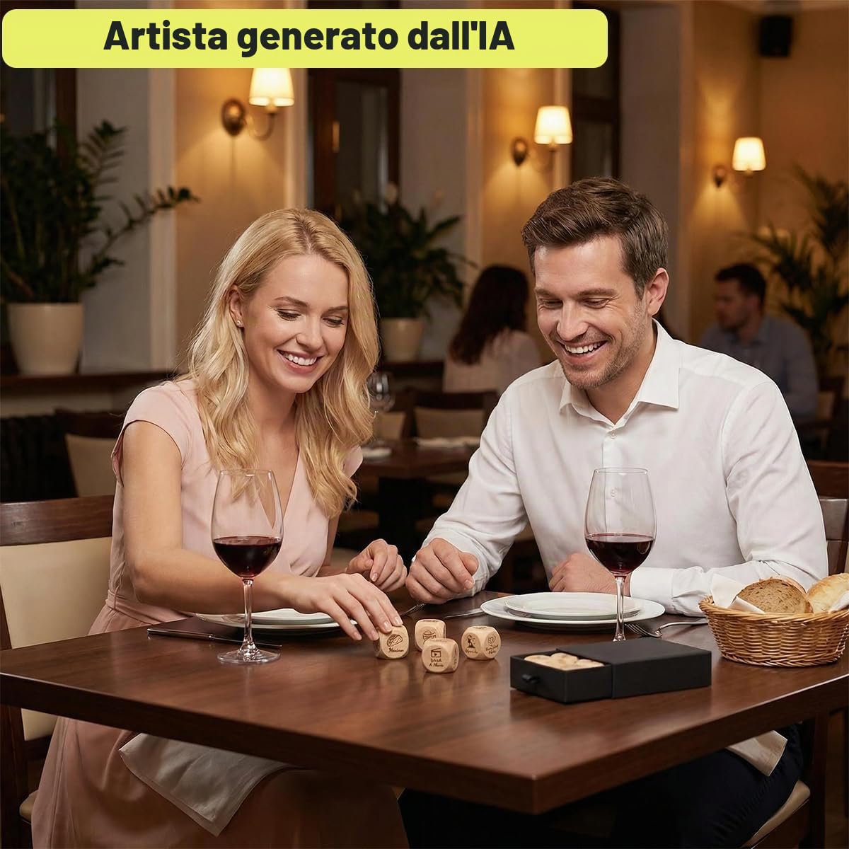 Date Night Dadi Attività per Coppie a Casa Cena Cibo Decisione Dadi Gioco per Adulti Regali per Lui Lei
