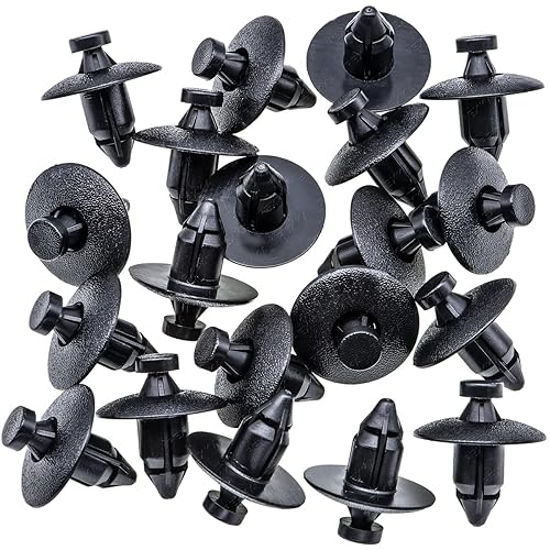 Miniatura 2 de Rexka 20 piezas Cubierta de parachoques Fender Liner Trunk Trim Panel Push Type Retainer Clip para Volvo 3541113 940 960 C30 C70 S40 S60 S60L S80