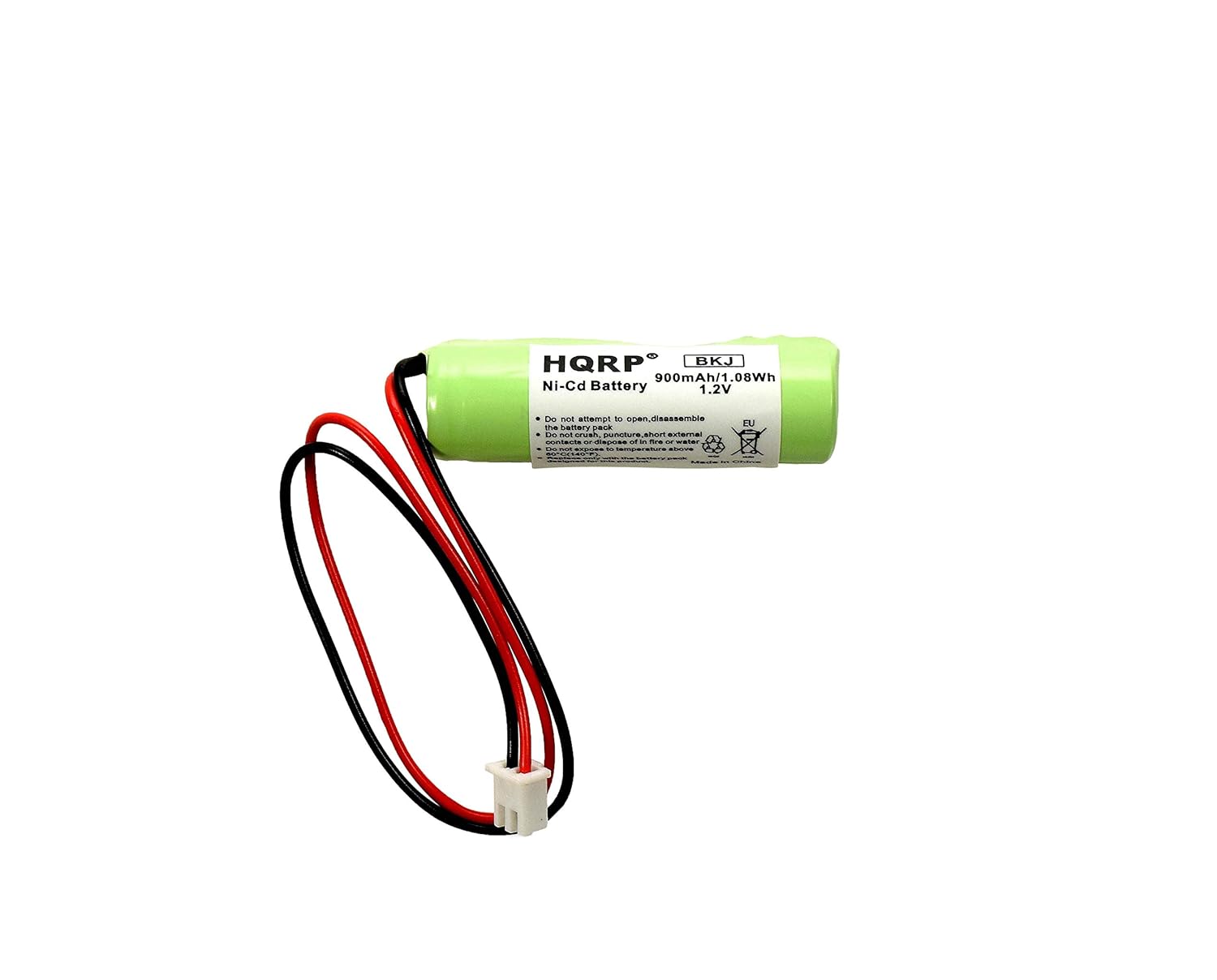 HQRP Emergency Exit Light Battery for Unitech AA900mAh OSA268 OSI OSA-268 MINBO AA-1000 Lithonia EXR LED EL M6