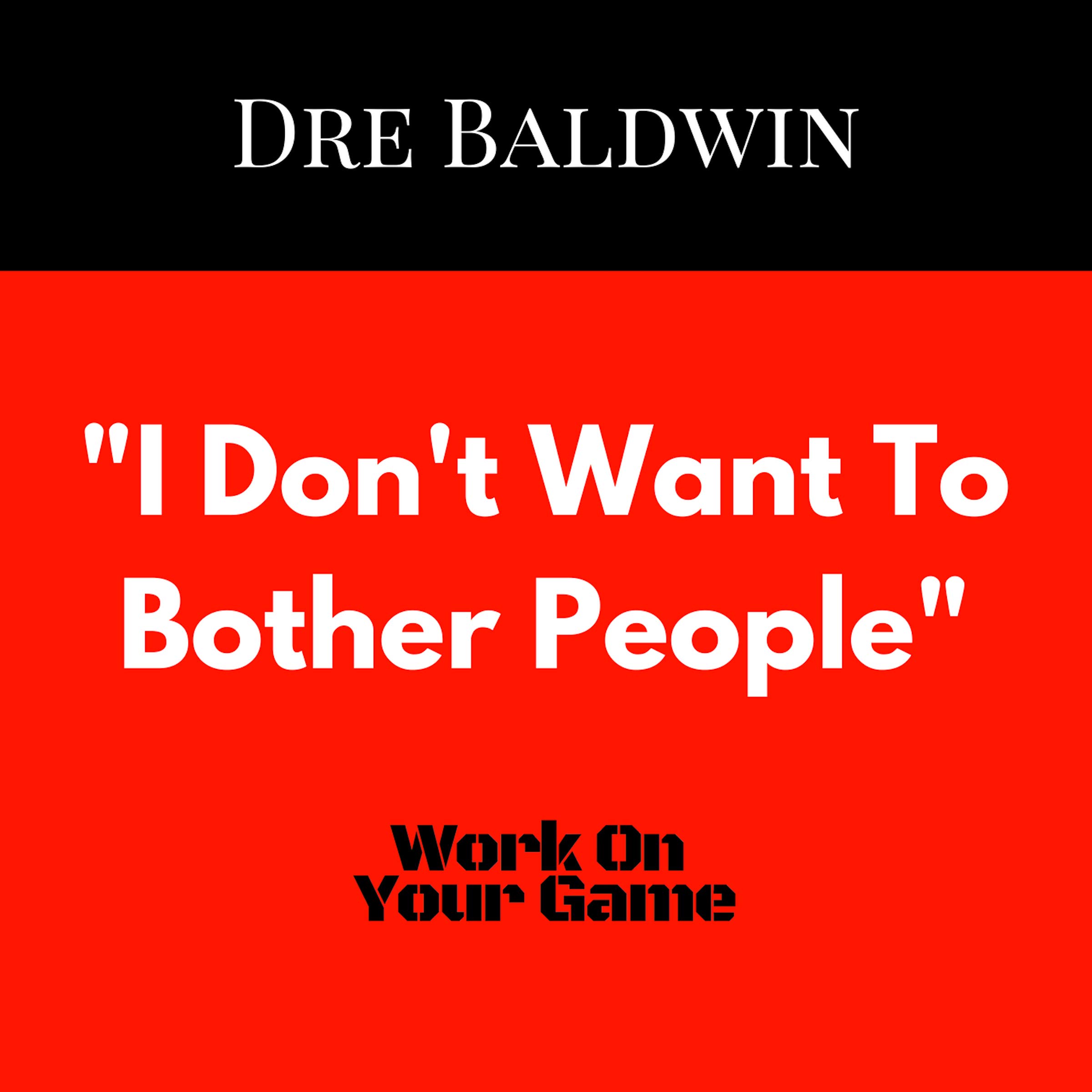 Cover art for "I Don't Want To Bother People"