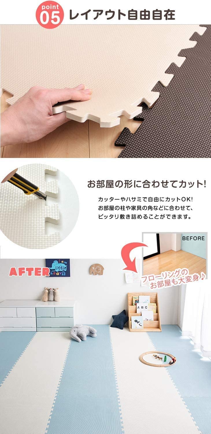 ともたーん様へ静床プレミア 16枚① Amazon.co.jp: タンスのゲン ジョイントマット 1級防音 大判59cm