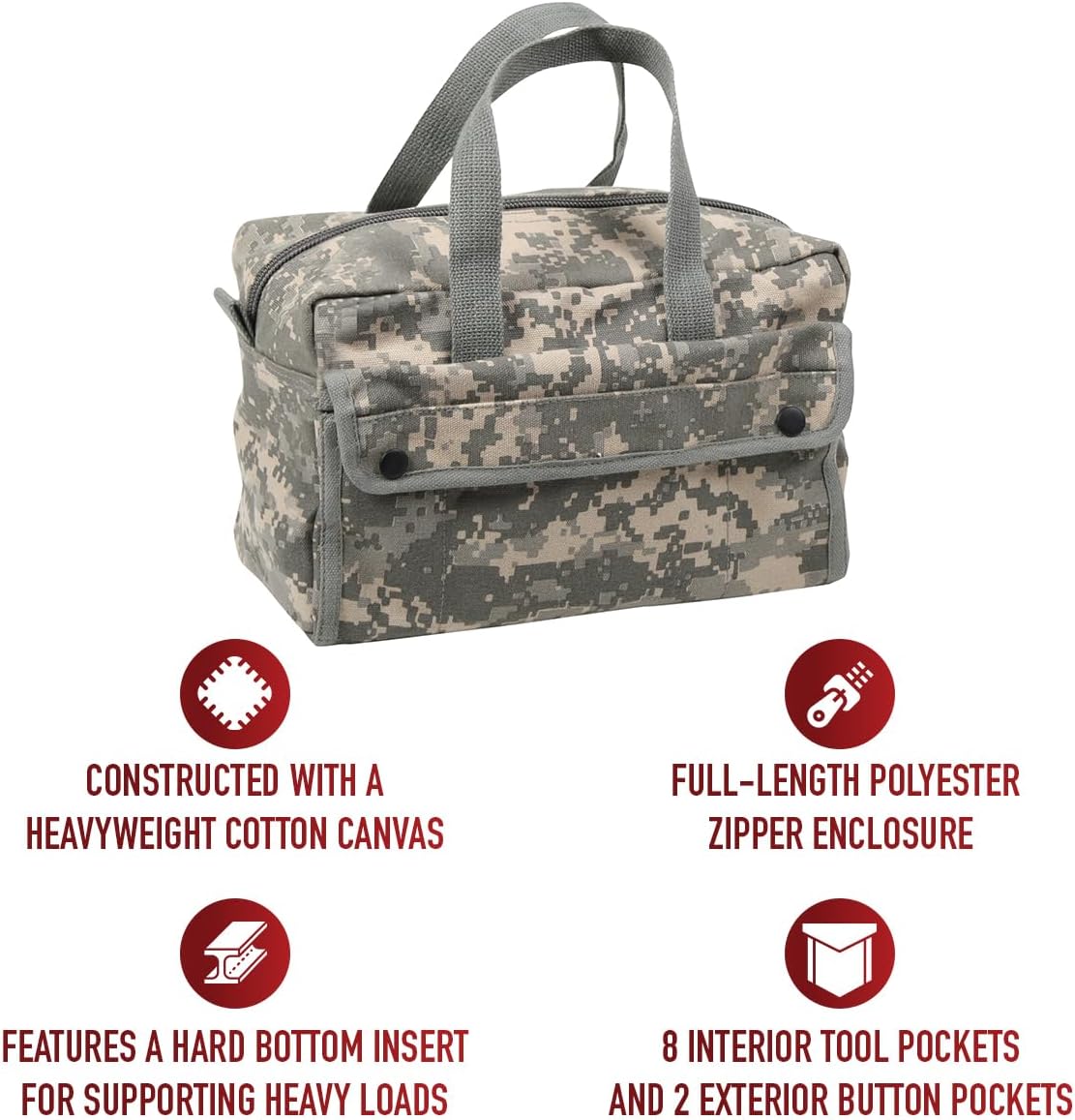 Rothco Mechanic's Tool Bag - Heavy-Duty Organization for Gear and Equipment - Image 7