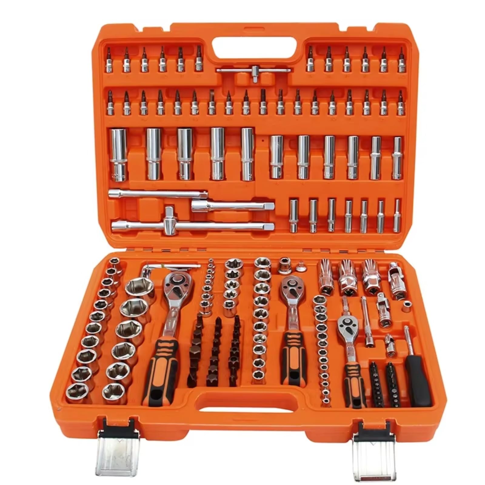 Kit di chiavi a cricchetto Riparazione Di Cassette Degli Attrezzi Per Autoveicoli Con Strumenti Inclusi Set Di Chiavi A Cricchetto Da 172 Pezzi Herramientas Automotriz Drive