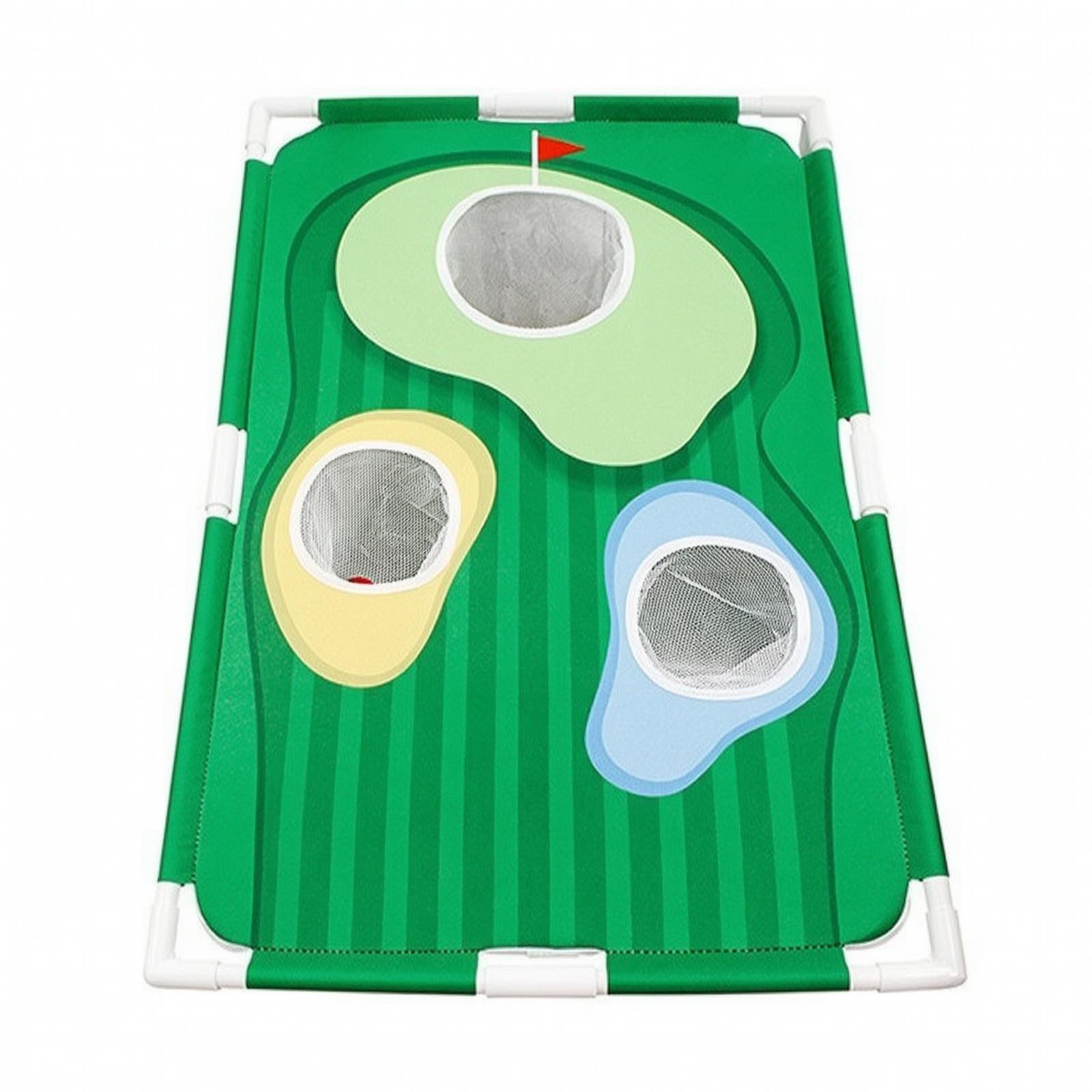 Campo da Golf da Putting Portatile | Pedana Golf con Bersaglio, Antiscivolo, per Casa, Principianti
