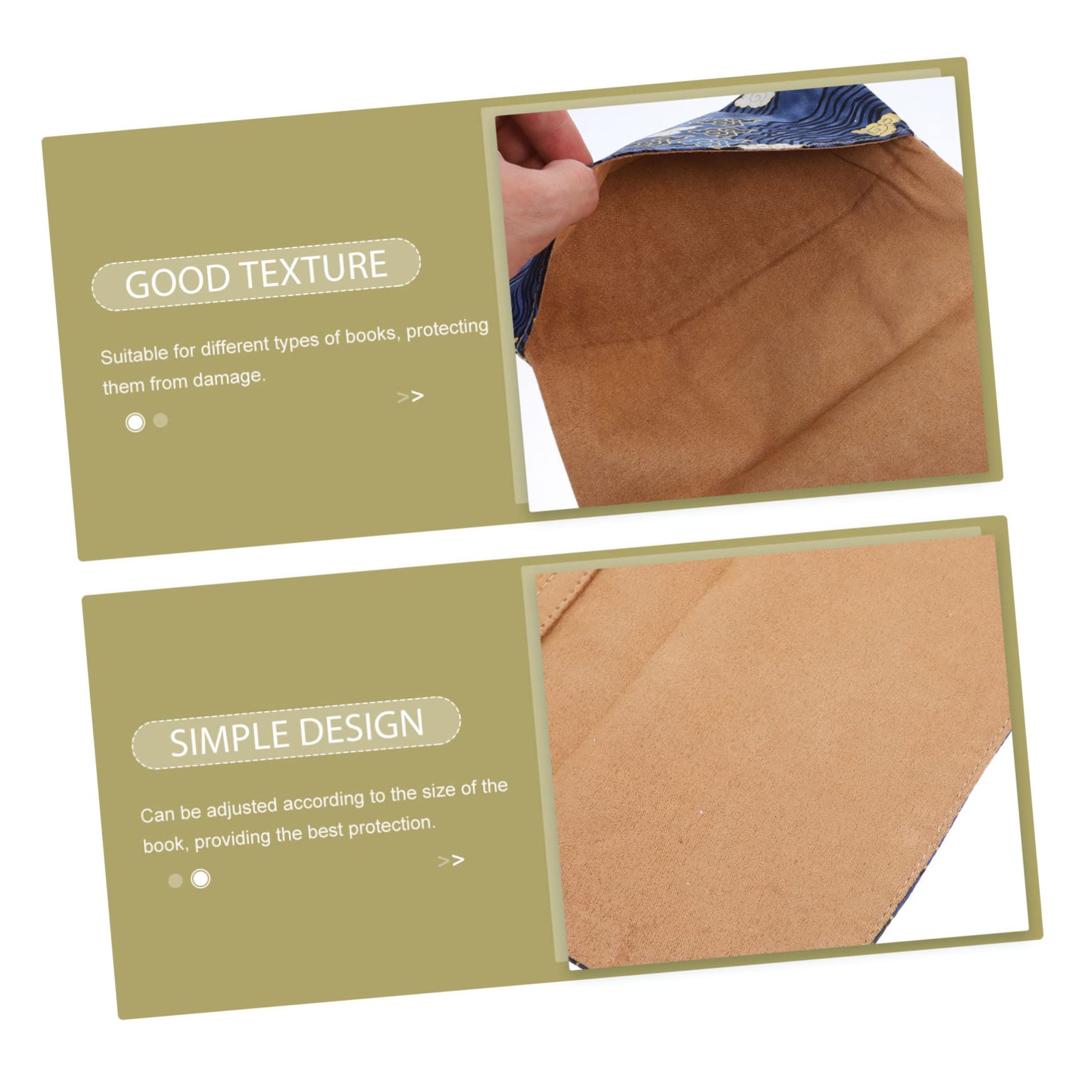 SHINEOFI 5 Pezzi Di Copertina Per Libri Con Un Bellissimo Motivo Resistente E Protettiva Per Libri Di Diverse Dimensioni