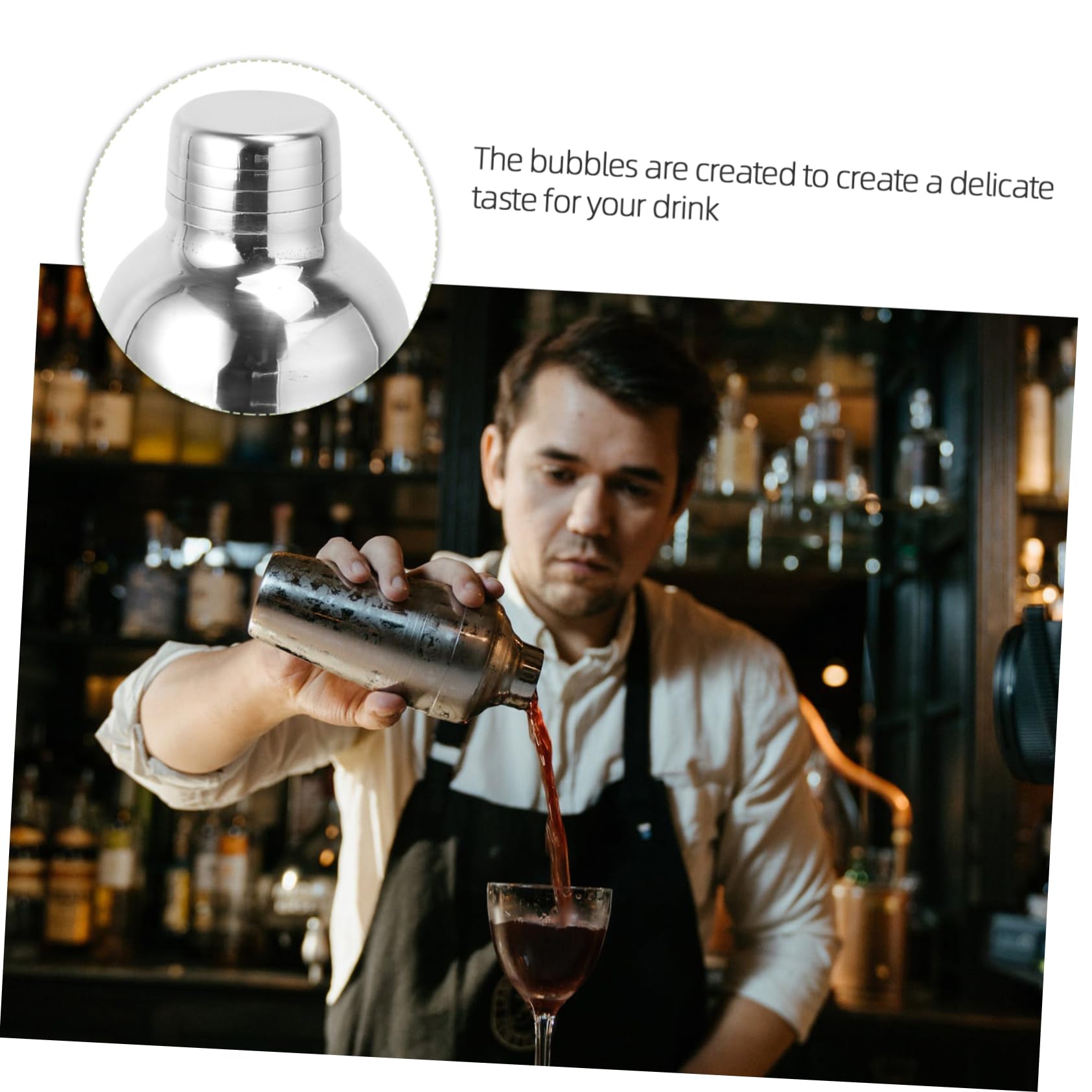 22piezas Coctelera Vaso Medidor Equipo Para Cócteles Herramientas De Barman Acero Inoxidable Duradero
