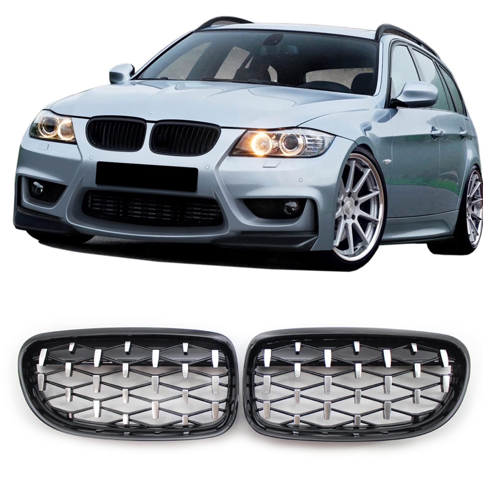 MSRAO Autozubehör Für BMW 3er E90 E91 4 Türen LCI Facelift 2009 
