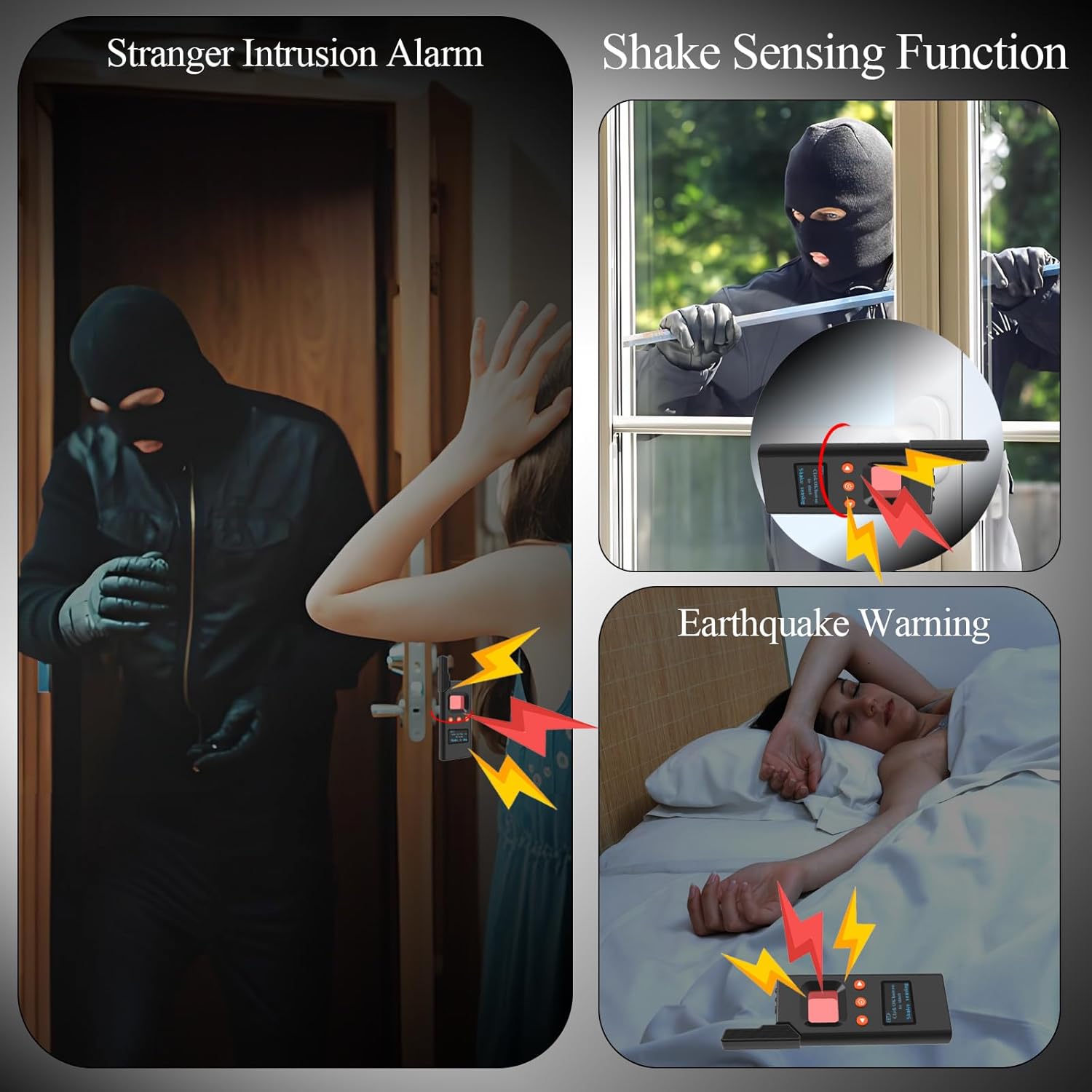 Hidden Camera Detector & RF Bug Finder, Portable GPS Tracker Detector and Bug Sweeper for Privacy Protection in Car, Hotel, Office, Home & Travel - Image 5