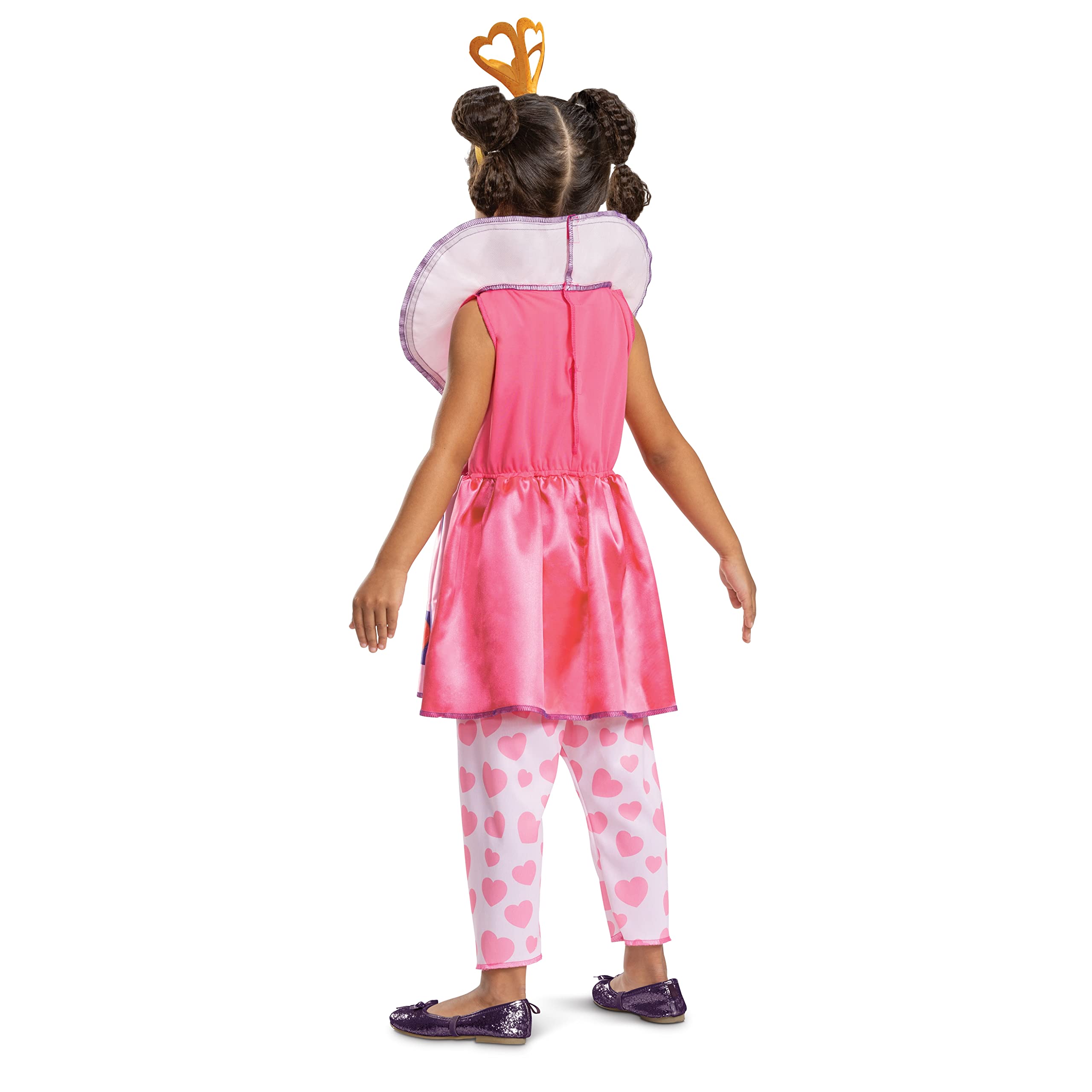 Princess Rosa Costume per bambini, ufficiale Disney Alice Bakery Costume, Toddler Size Small (2T)