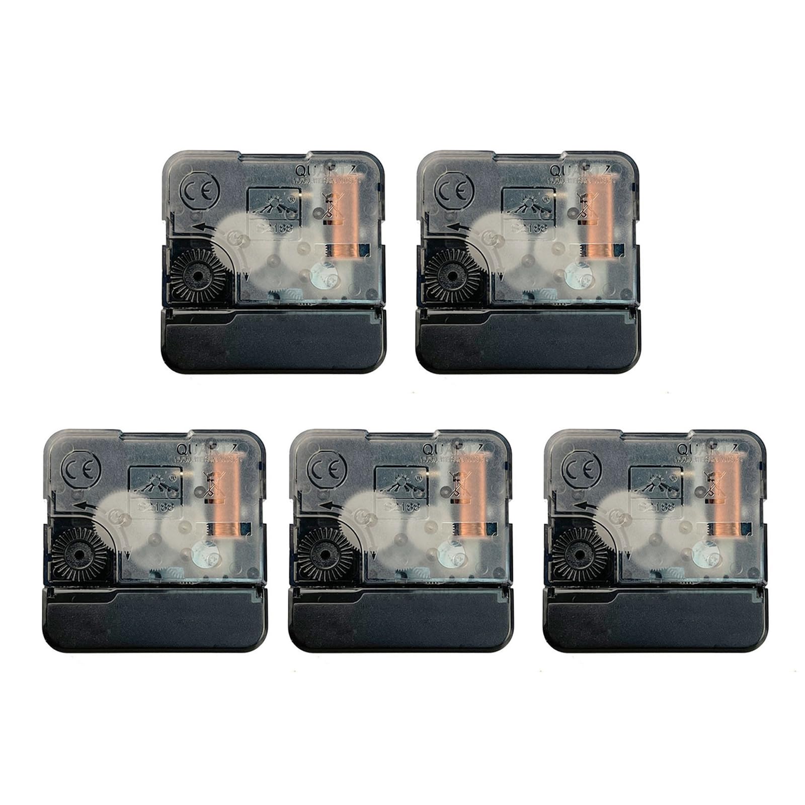 Hsioluted Home Silents Quartzs Clock Movement Kits with Long 13-28mm Quartzs Clock Mechanism for Wall Clocks Movement