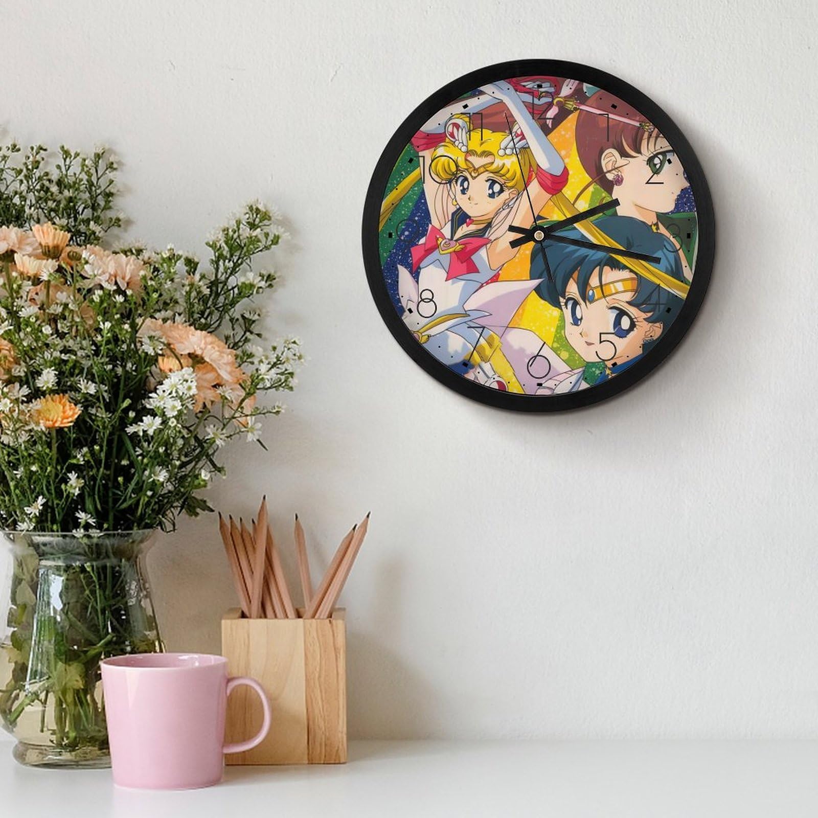 美少女戦士セーラームーン 壁掛け時計 Amazon.co.jp: 美少女戦士セーラームーン 掛け時計ファッション石英