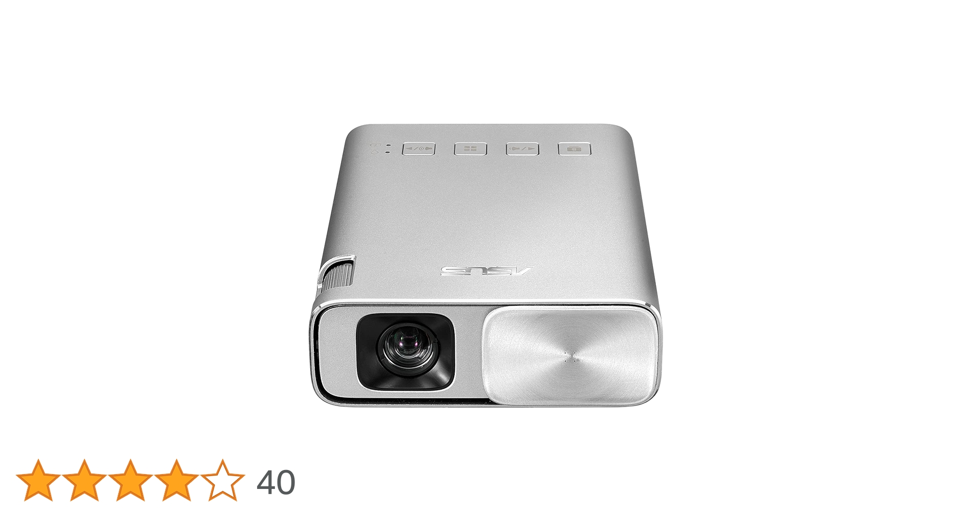 ASUS ZenBeam E1 Portable LED Projector, 150 lumens, Built-in