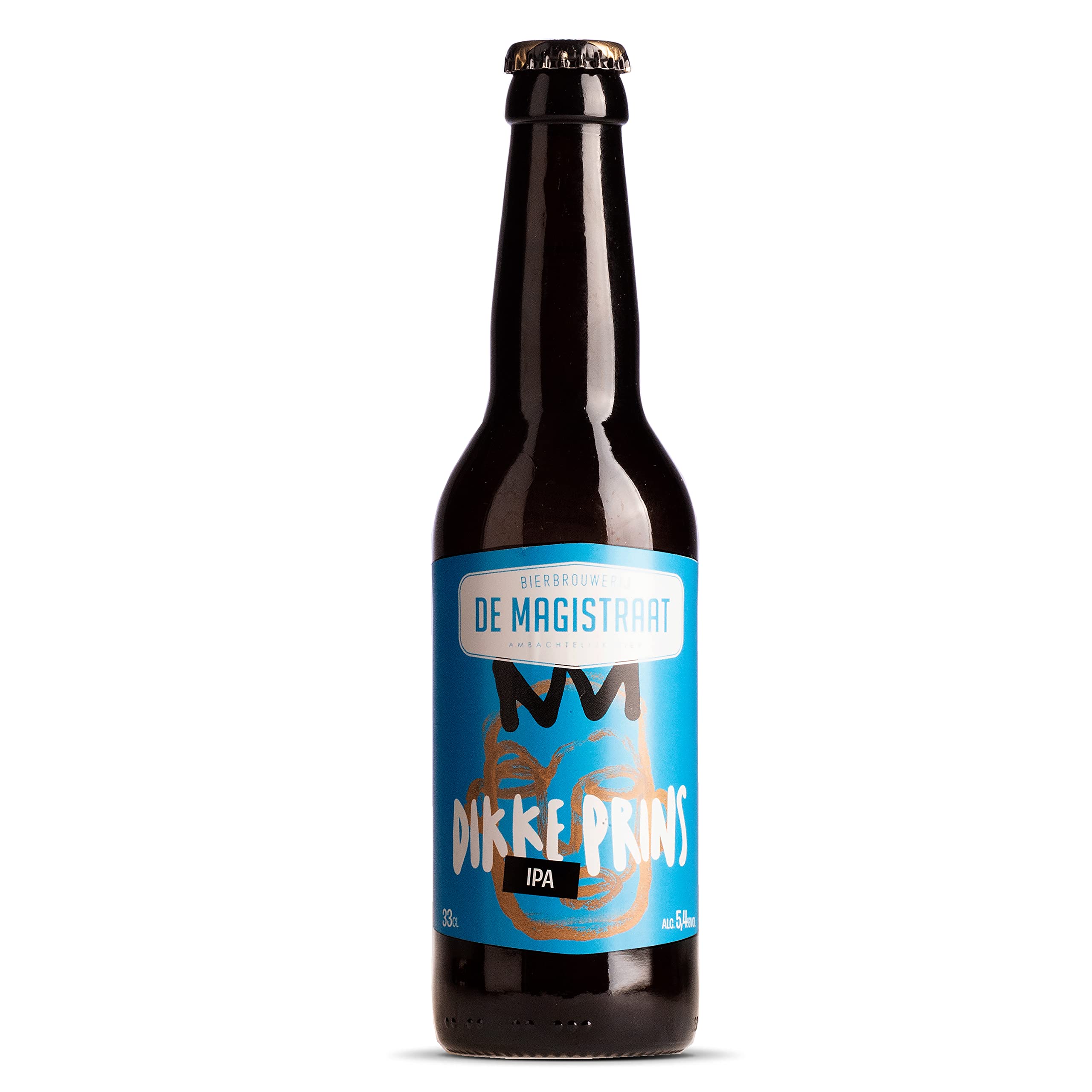 De Magistraat `Dikke Prins´ IPA 5,4% (24 x 0,33l) ** Sparpaket 22+2 GRATIS ** (inklusive 6,00 € Pfand)