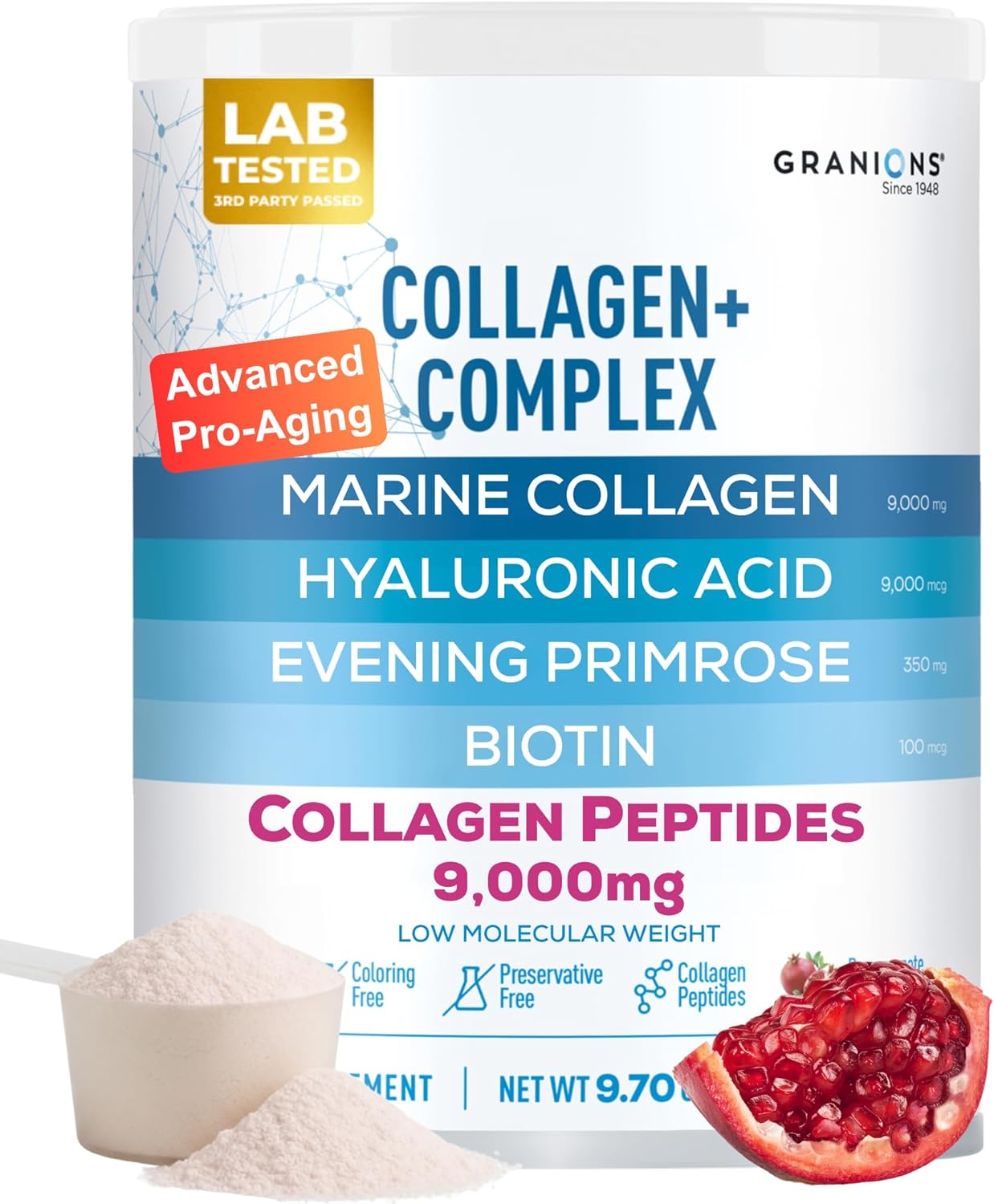 Marine Collagen Powder Supplement –...