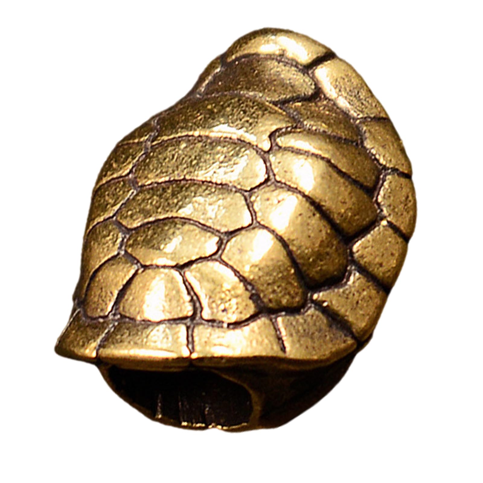 YUXITA Unique Tortoiseshell Metal Beads Pendant for Paracord and Enthusiasts Jewelry Making Paracord Bead