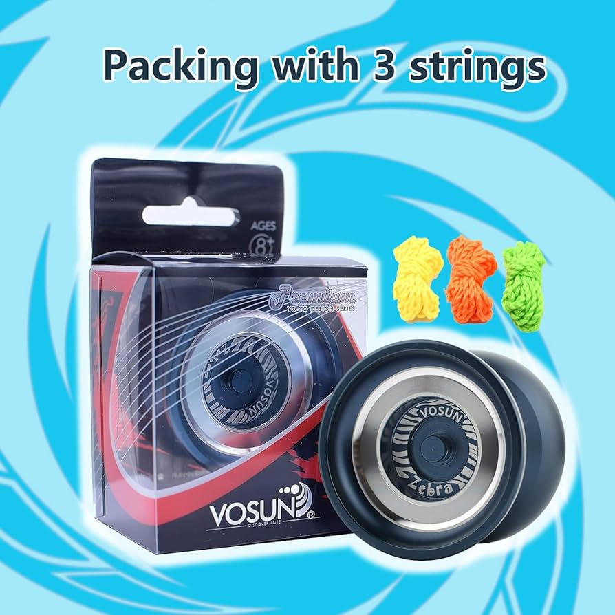 Amazon | VOSUN ゼブラ 反応性ヨーヨー 子供用 プロ仕様